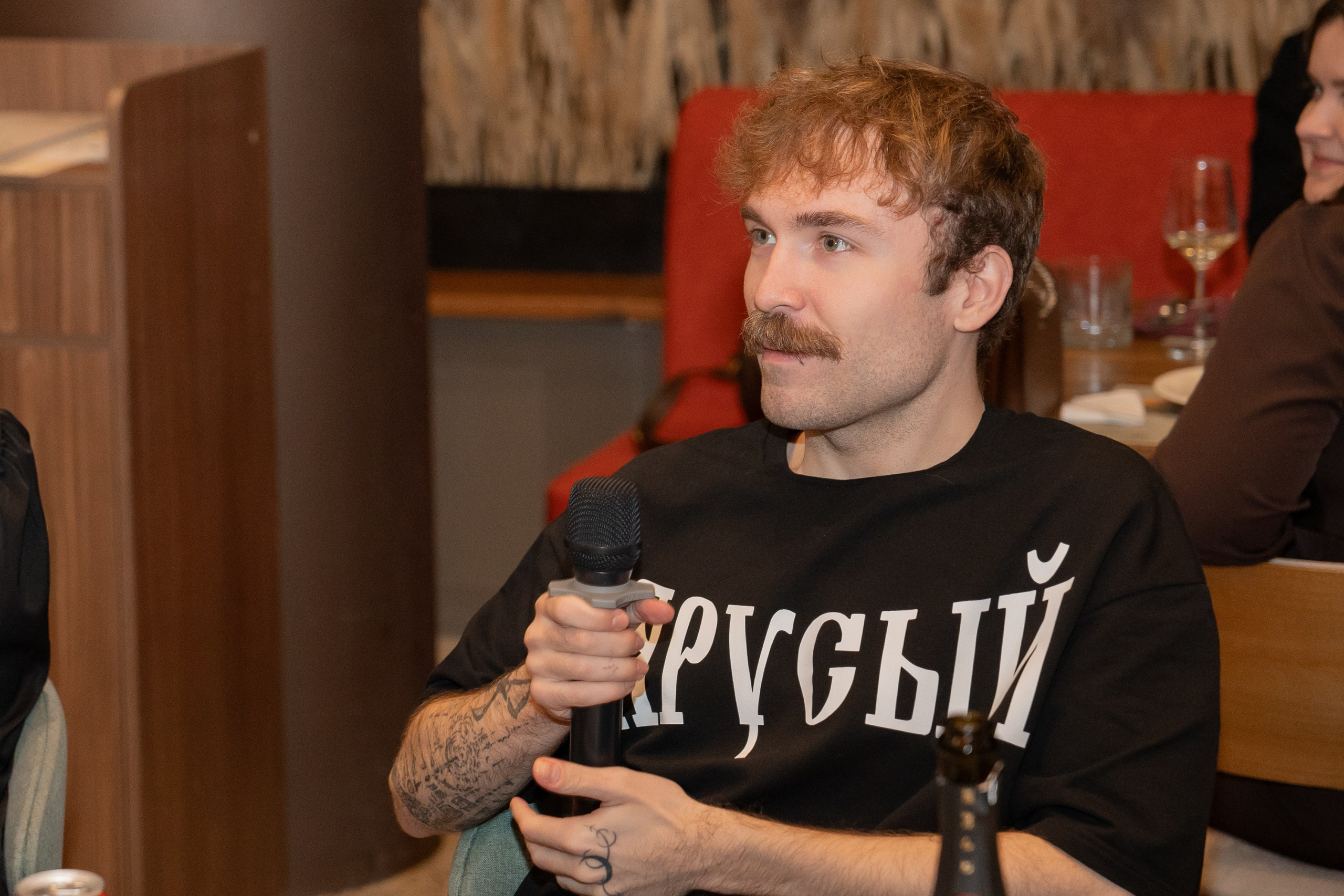 Новогодний корпоратив Альфа-Банк, ресторан Журавли