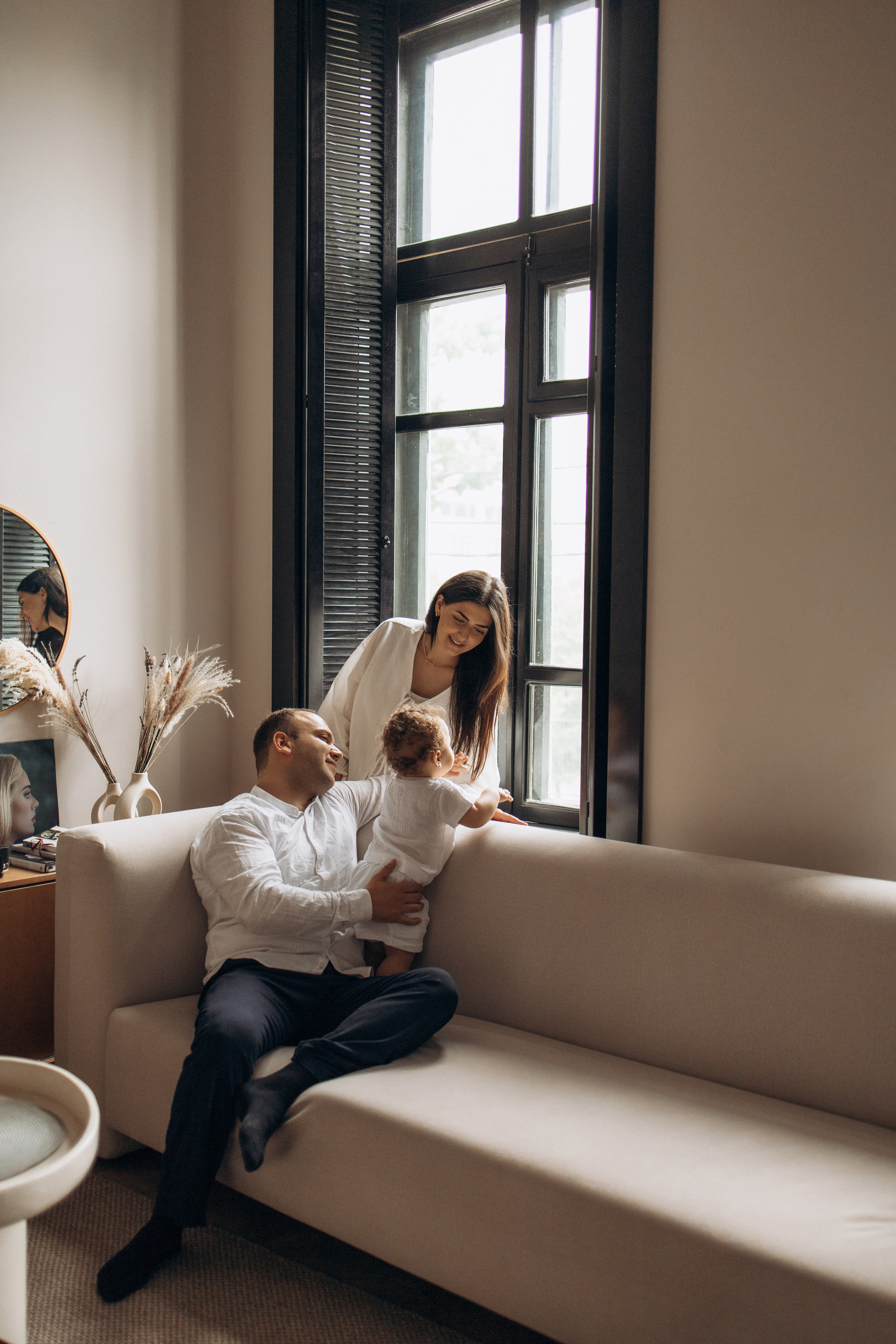 Семейная годик. Самый теплый фотограф в Краснодаре Рябоконь Ксения