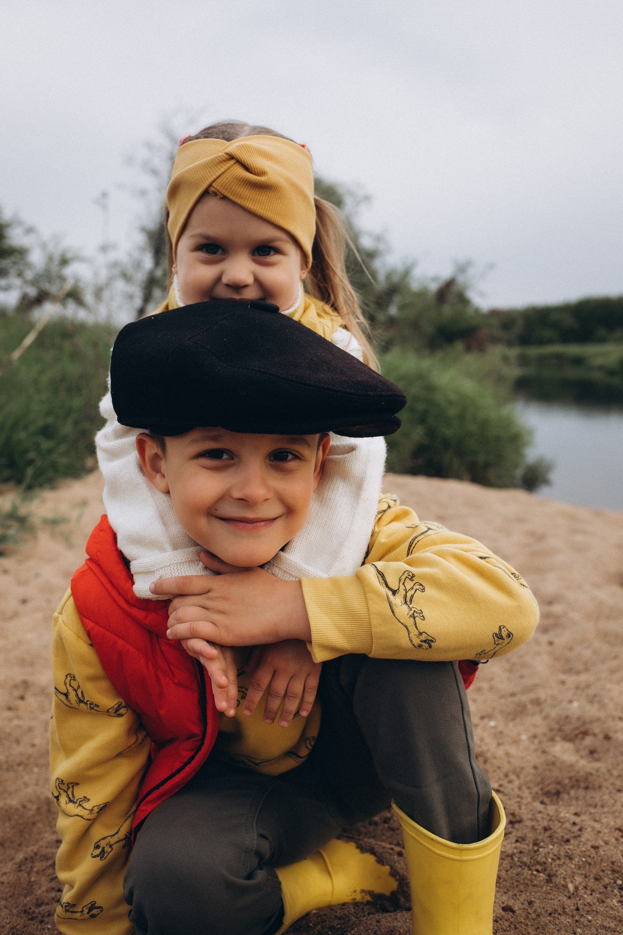 Вася, Юля, Сева и Полинка. Семейный и свадебный фотограф Анна Кожокарь