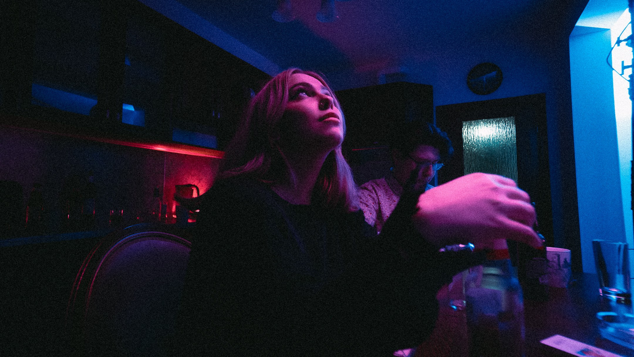 Backstage. Fotografo a Mosca con un’atmosfera notturna di foto