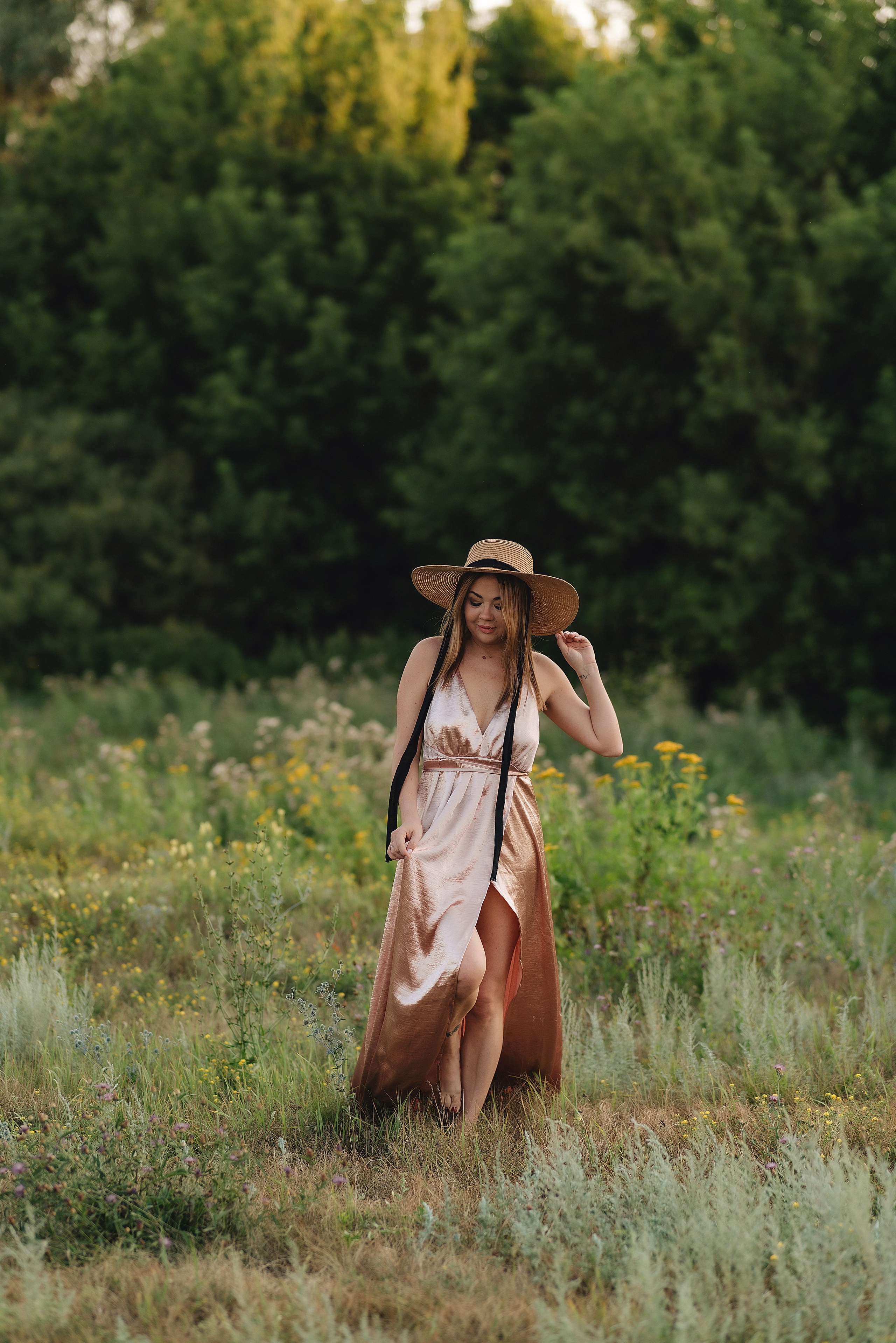 Юлия | Летняя съемка на закате. Фотограф Карина Шмулёва. Воронеж и область