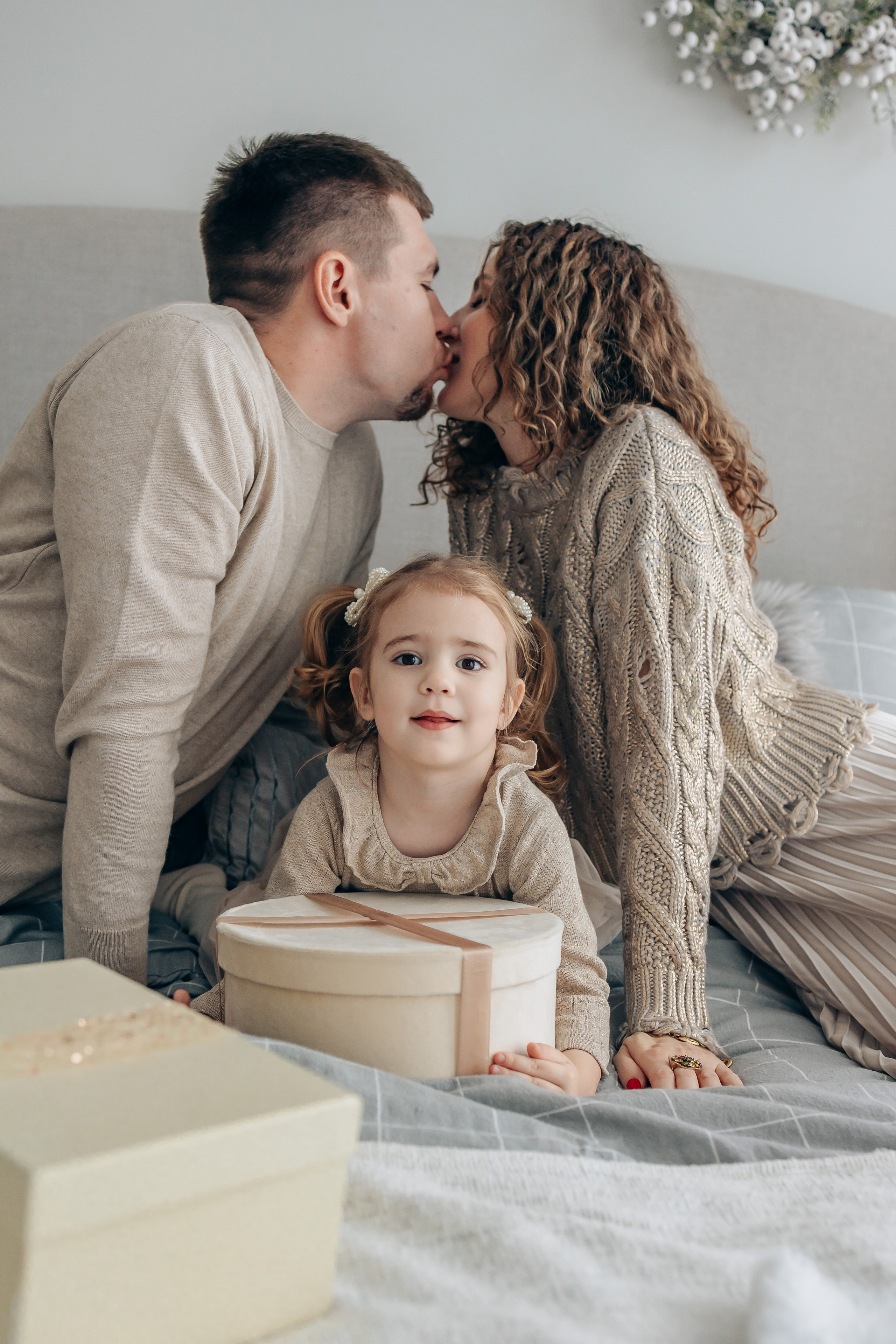 Новый год в студии. Фотограф Алена Малинина в Санкт-Петербурге Пушкин Питер СПб Семейные и детские фотосессии