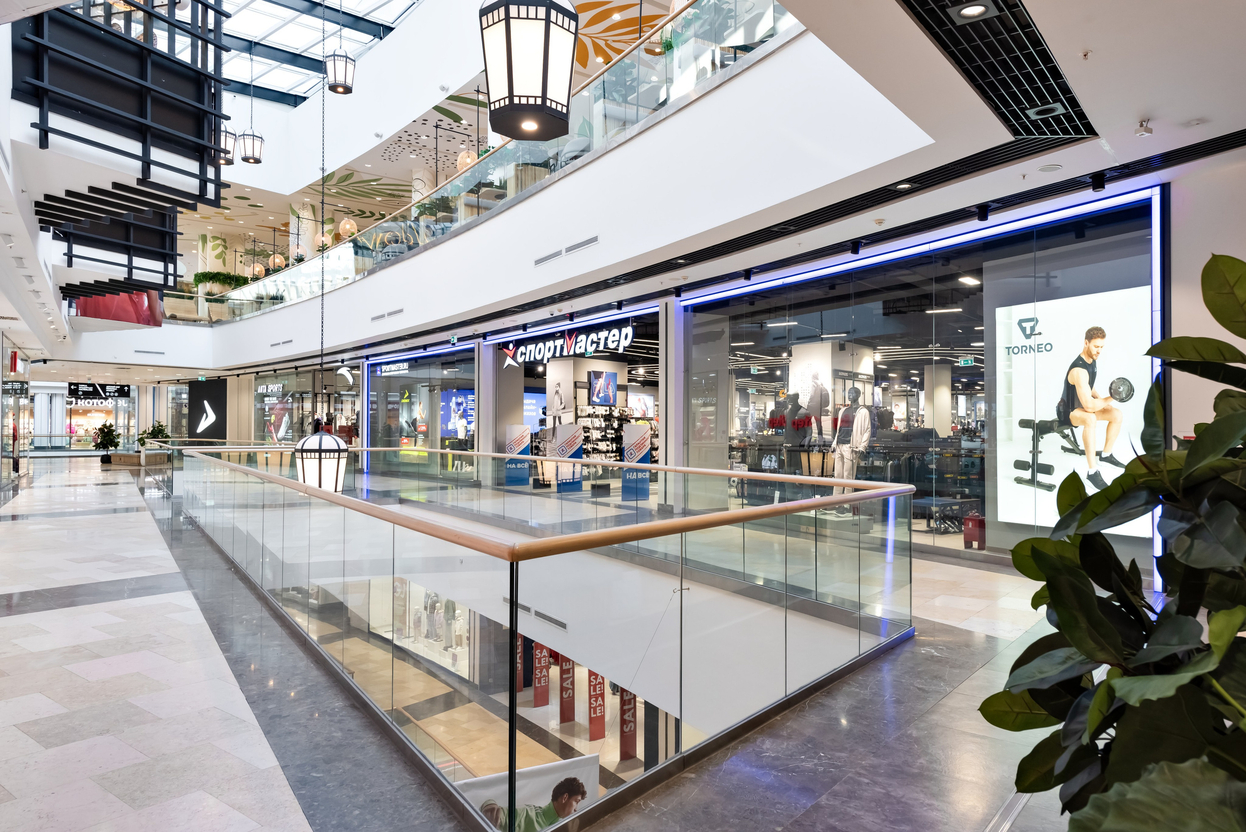 ТРЦ Аура. Интерьерный фотограф в Новосибирске Дмитрий Шибаев