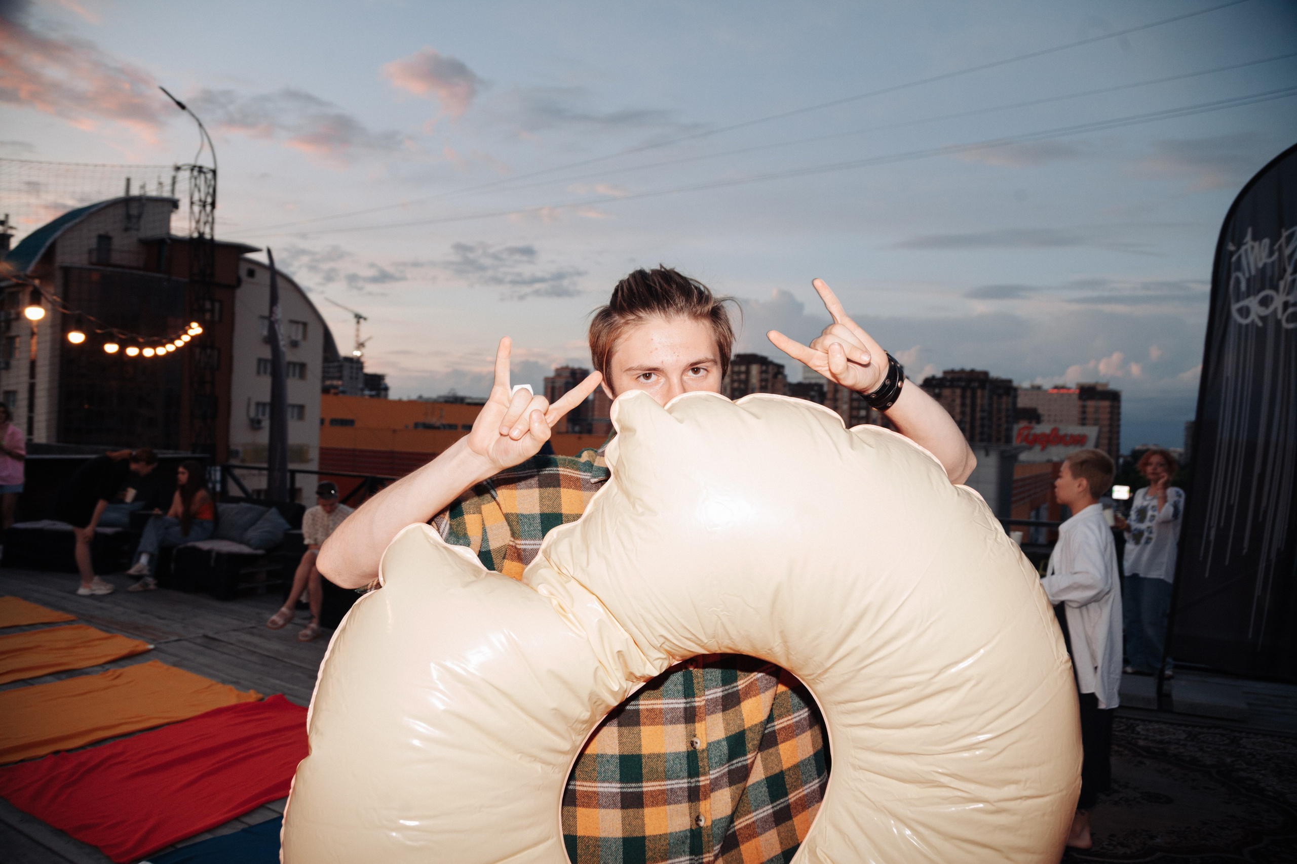 Кинотеатр под открытым небом. Фотограф Александр Иванов