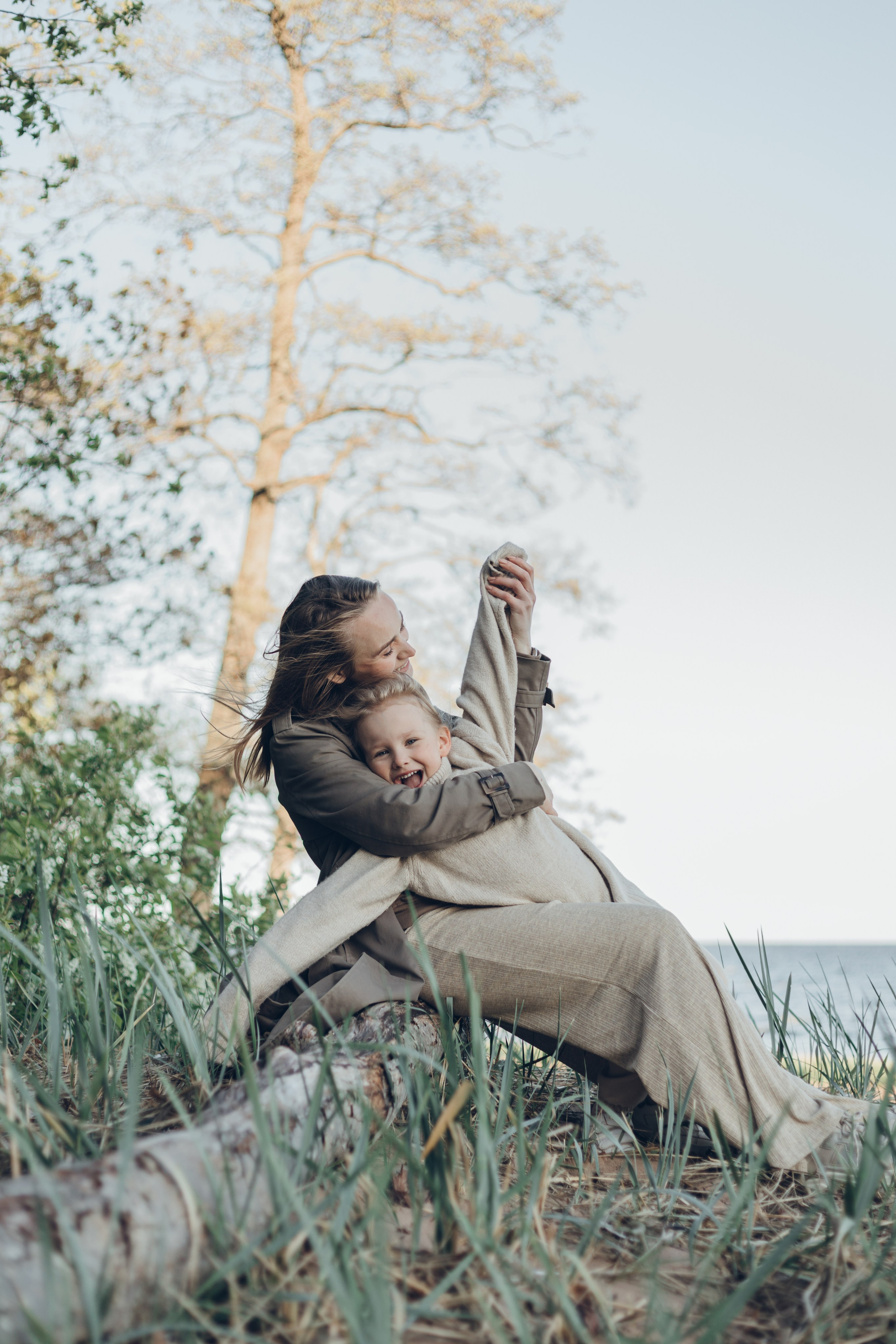 Мамин уютный свитер. Семейный фотограф Санкт-Петербург СПб Анастасия Гаврилюк
