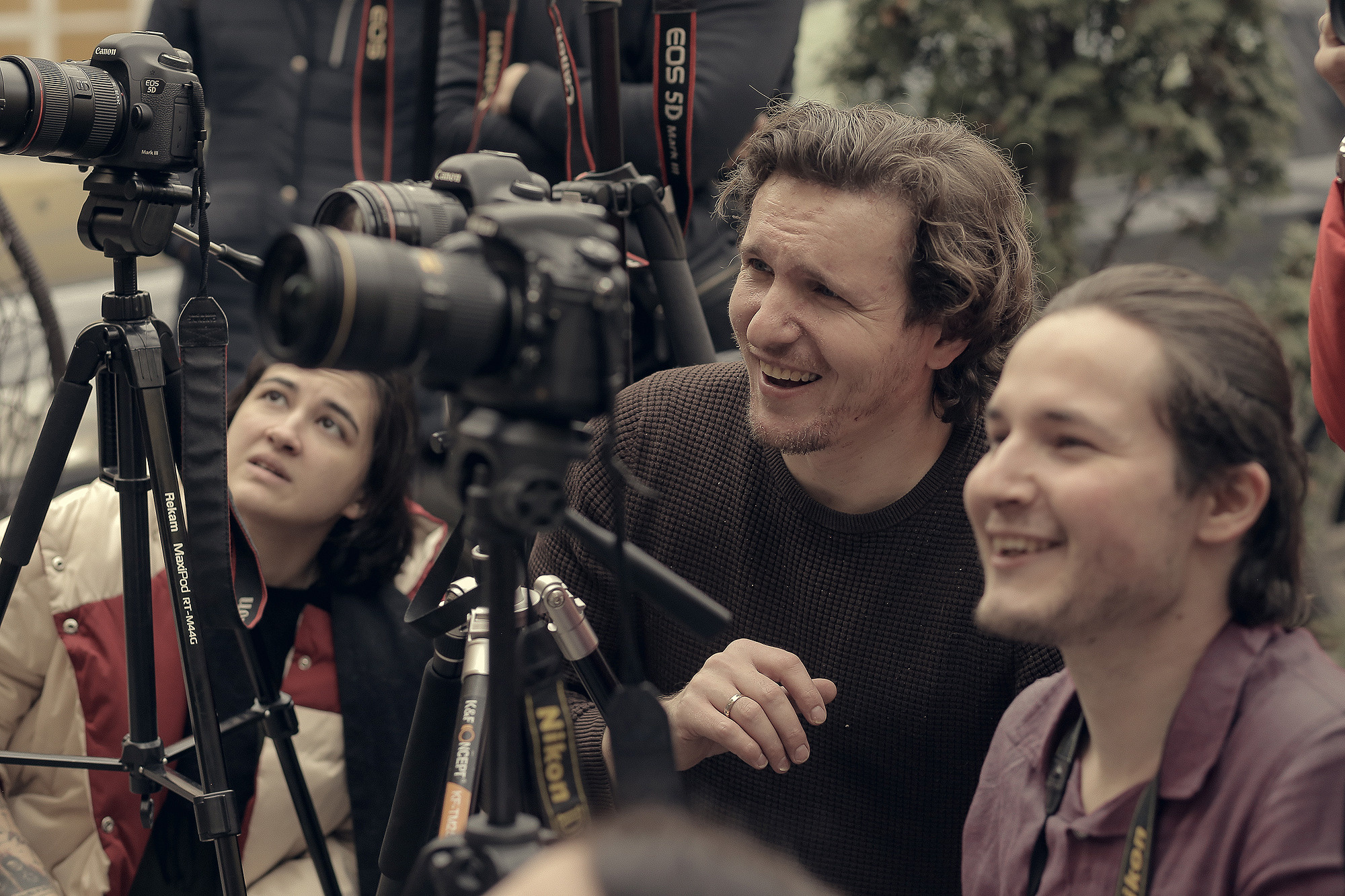 Съёмки проекта «Долго и счастливо». Режиссёр Сергей Спирин. Антонина Морозова, профессиональный семейный фотограф видеограф