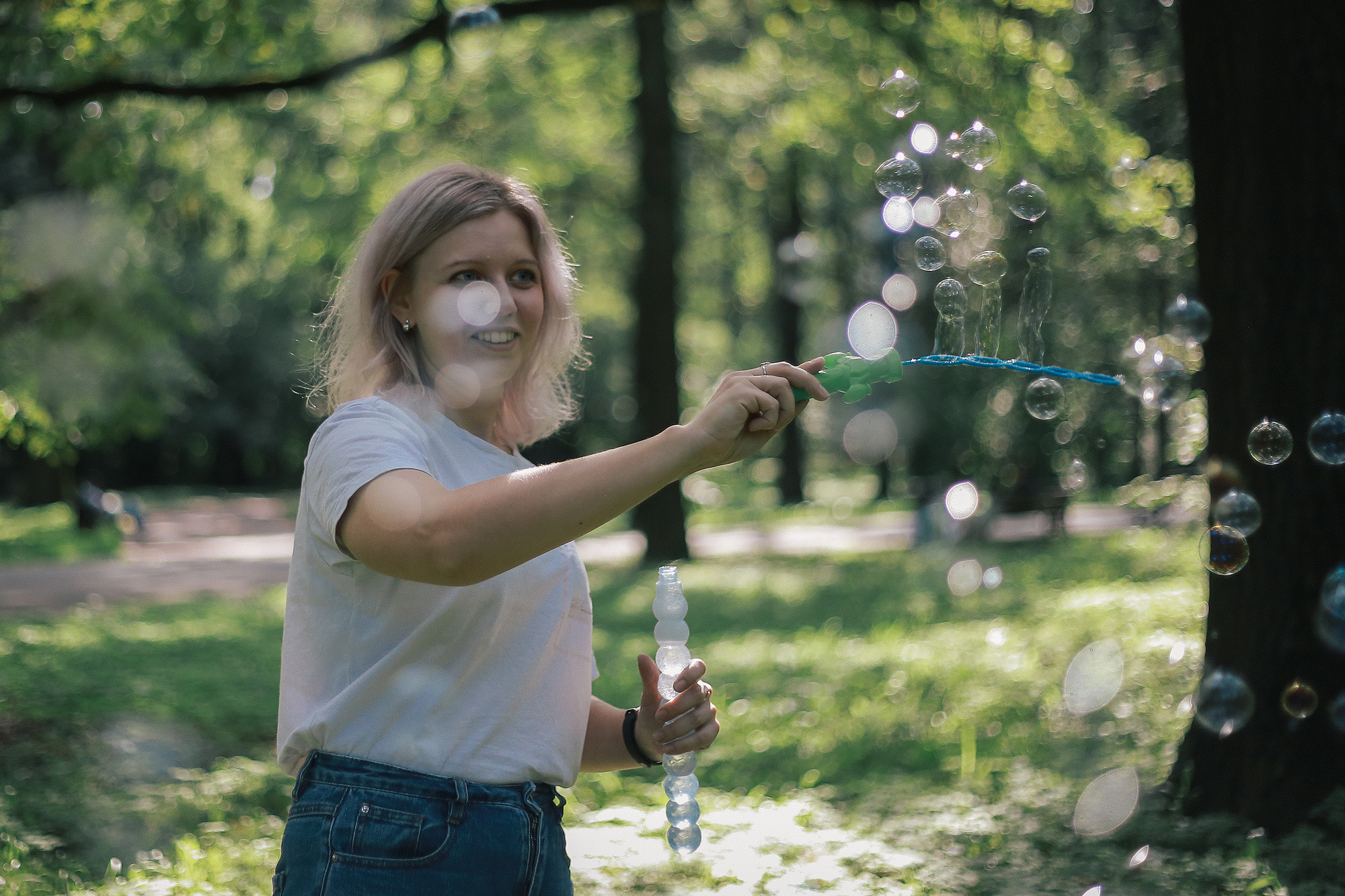 Женя и Костя в Ботаническом саду. Антонина Морозова, профессиональный семейный фотограф видеограф
