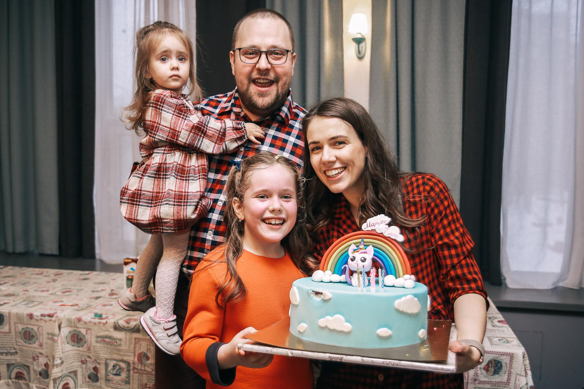 День Рождения Маруси в кафе Андерсон. Антонина Морозова, профессиональный семейный фотограф видеограф