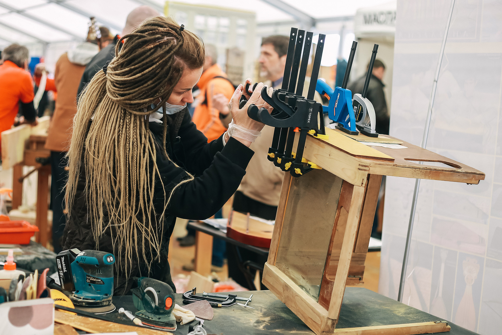 Фестиваль Столярного Дела в Сокольниках. Антонина Морозова, профессиональный семейный фотограф видеограф
