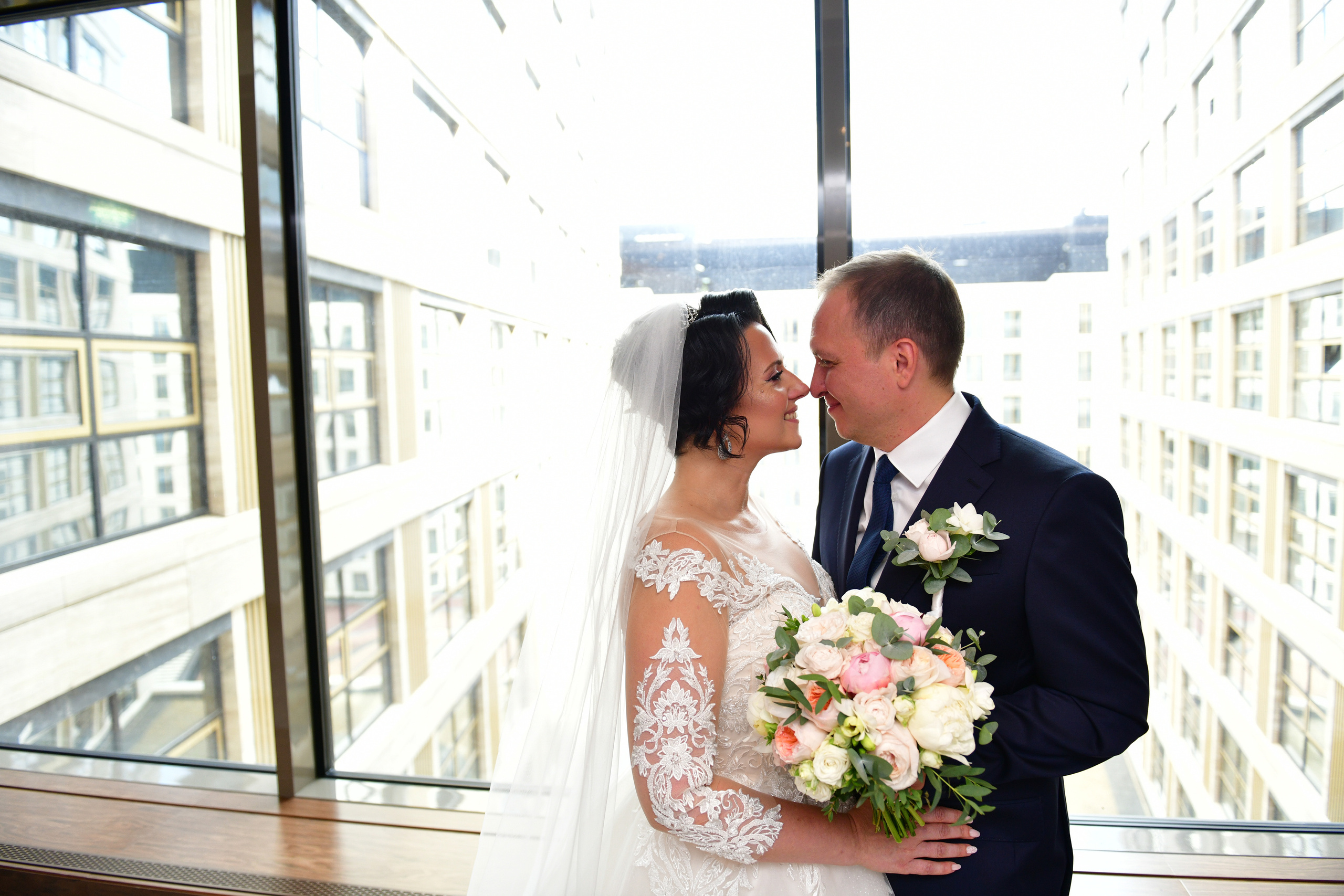 Свадебный день Анастасии и Бориса. Свадебный и портретный фотограф в Москве Галина Борисова