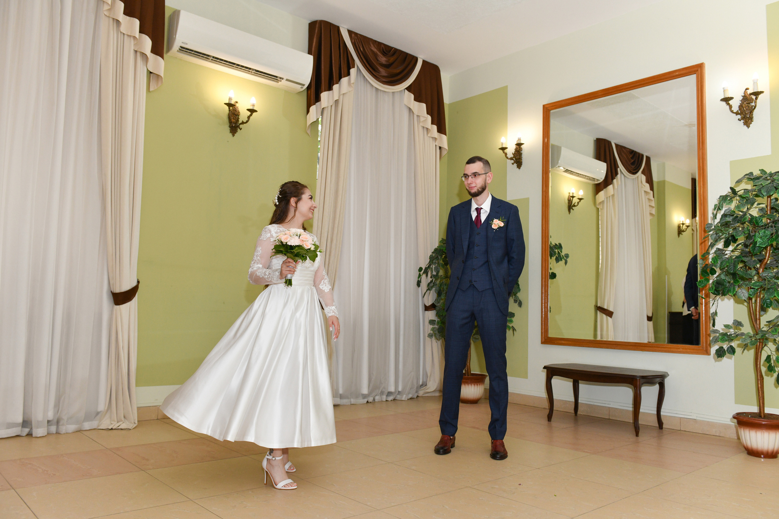 Свадебный день Карины и Ильи. Свадебный и портретный фотограф в Москве Галина Борисова