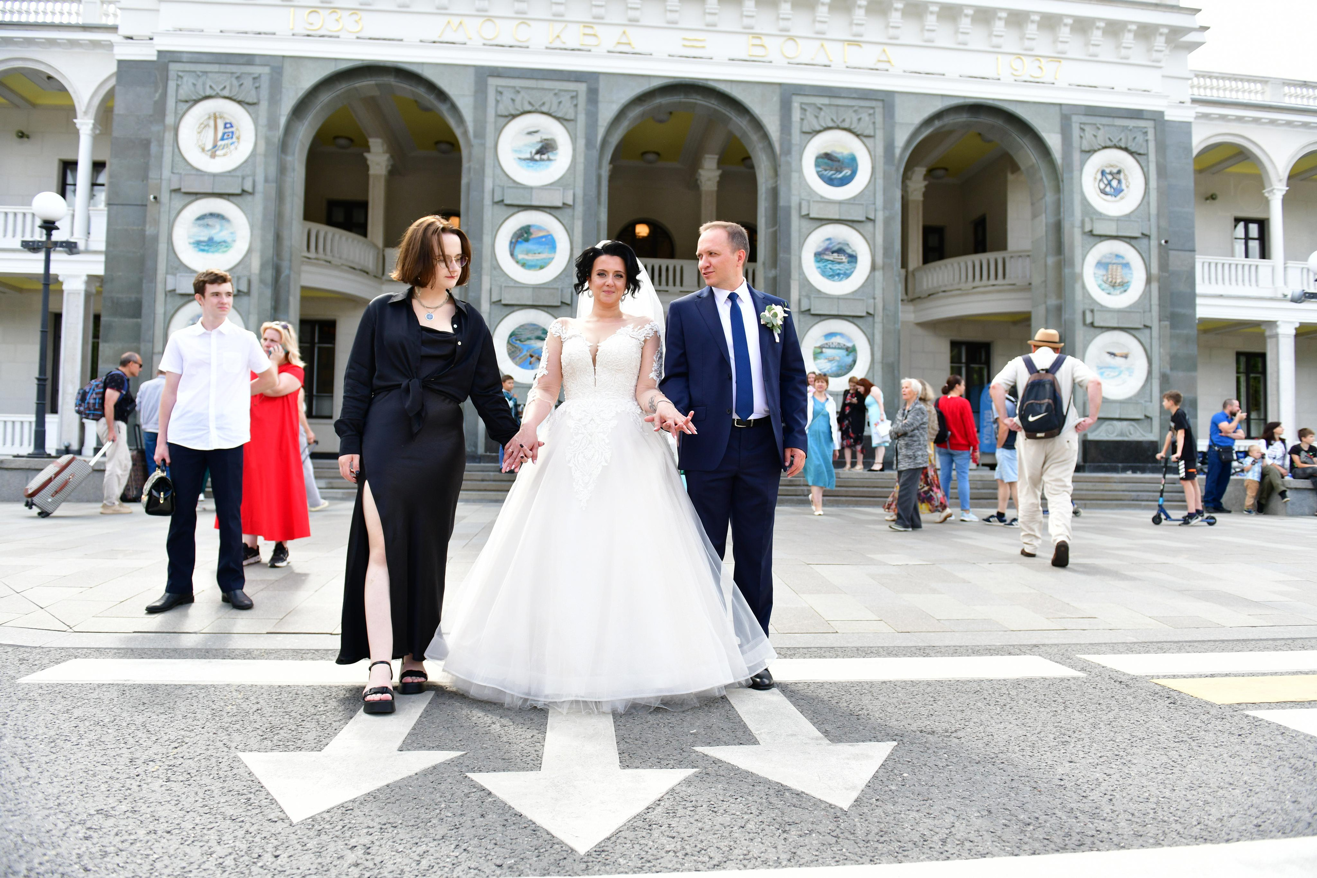 Свадебный день Анастасии и Бориса. Свадебный и портретный фотограф в Москве Галина Борисова