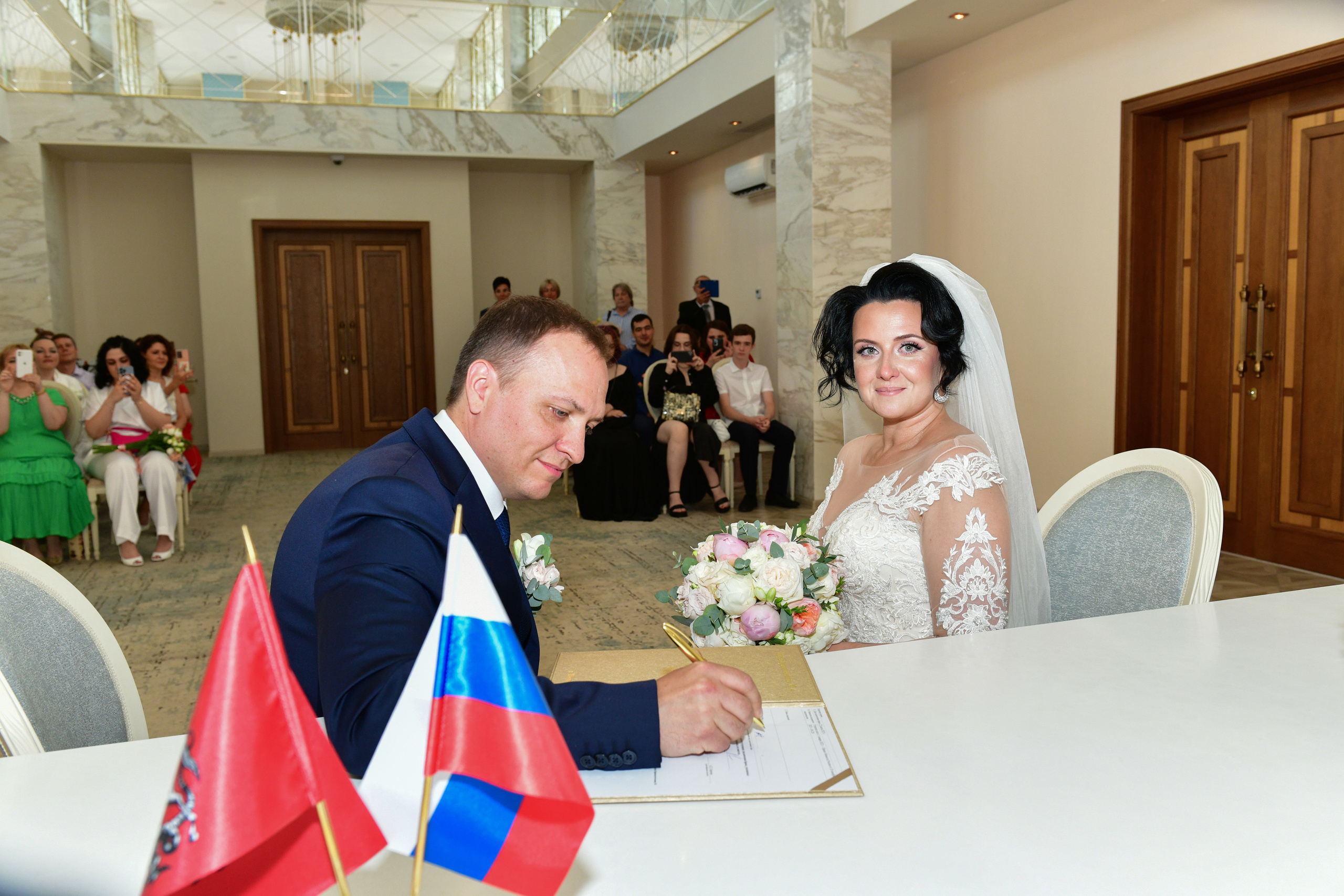 Свадебный день Анастасии и Бориса. Свадебный и портретный фотограф в Москве Галина Борисова