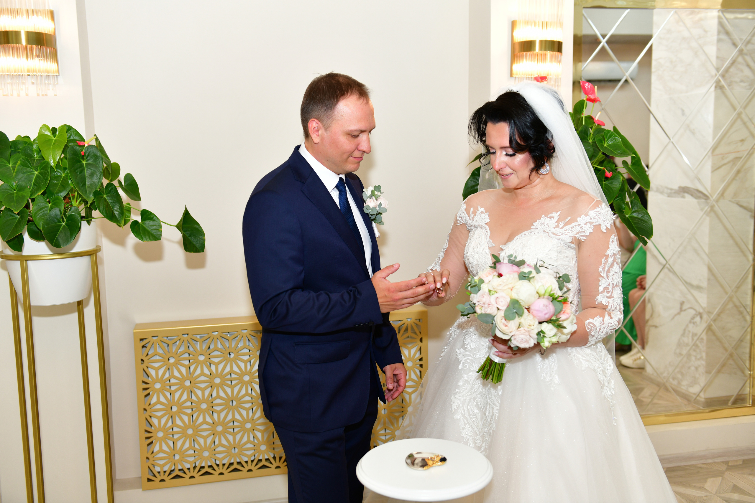 Свадебный день Анастасии и Бориса. Свадебный и портретный фотограф в Москве Галина Борисова