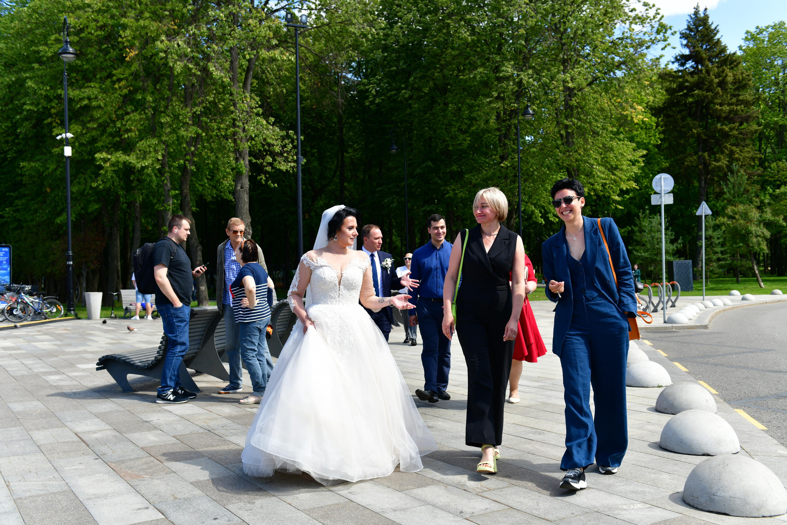 Свадебный день Анастасии и Бориса. Свадебный и портретный фотограф в Москве Галина Борисова