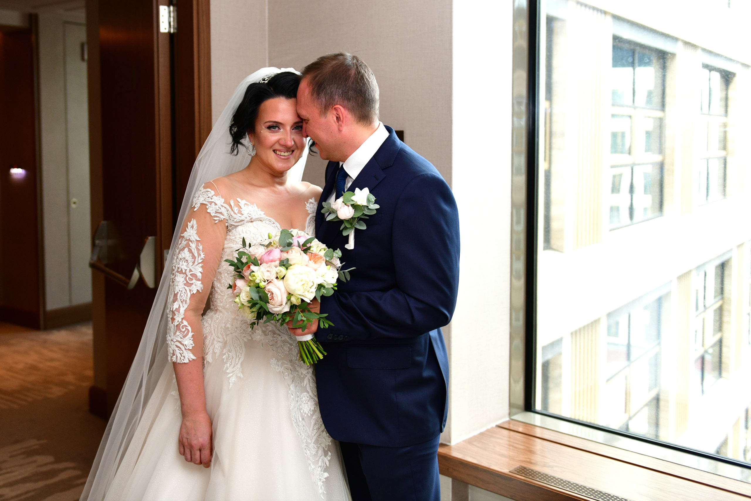 Свадебный день Анастасии и Бориса. Свадебный и портретный фотограф в Москве Галина Борисова