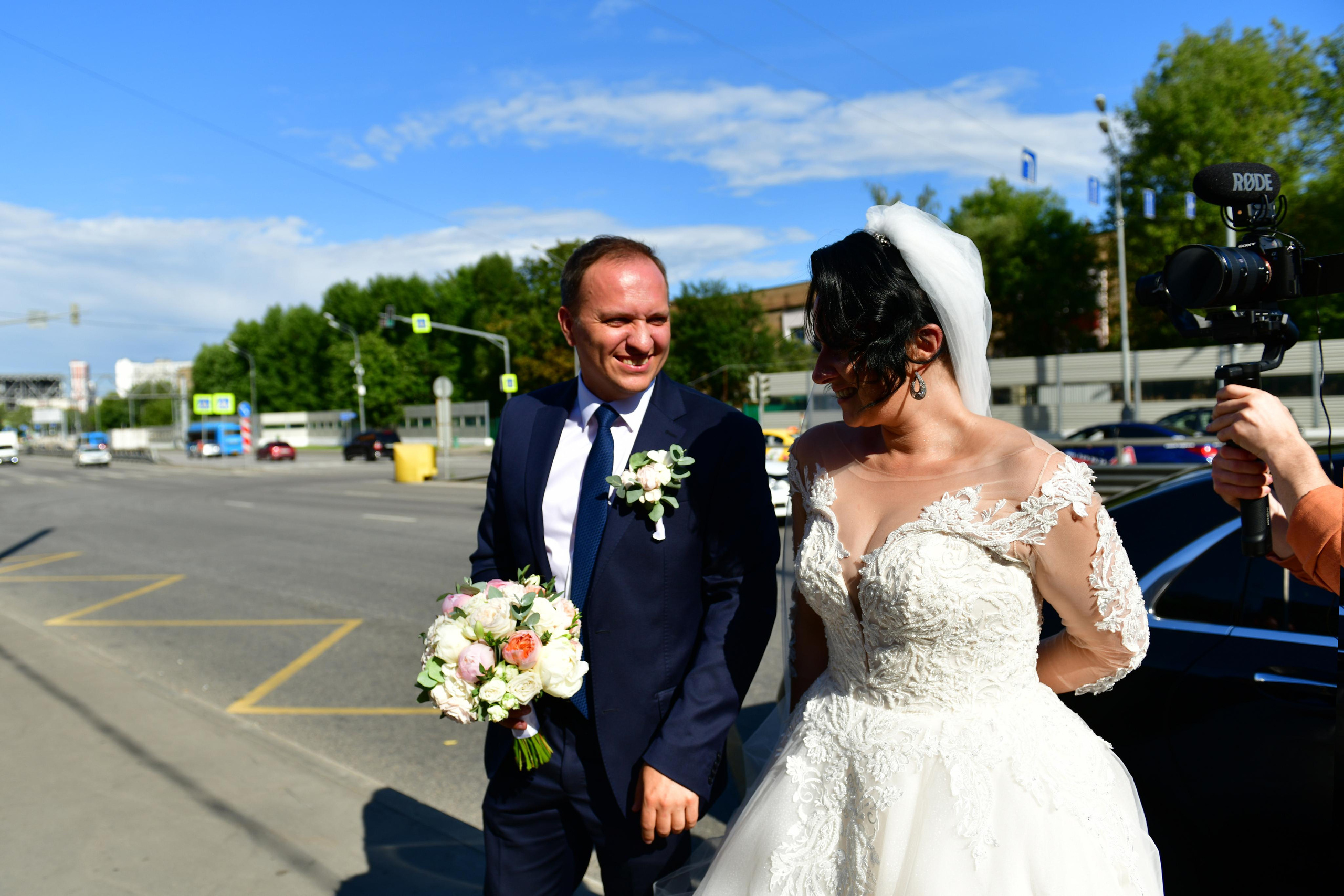 Свадебный день Анастасии и Бориса. Свадебный и портретный фотограф в Москве Галина Борисова
