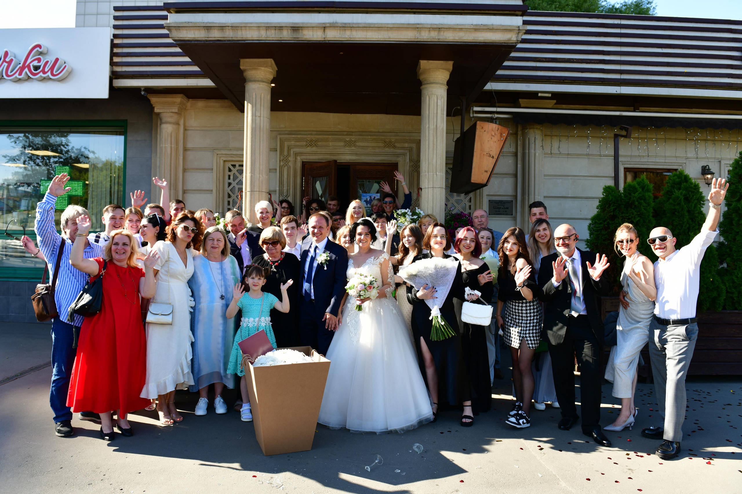 Свадебный день Анастасии и Бориса. Свадебный и портретный фотограф в Москве Галина Борисова