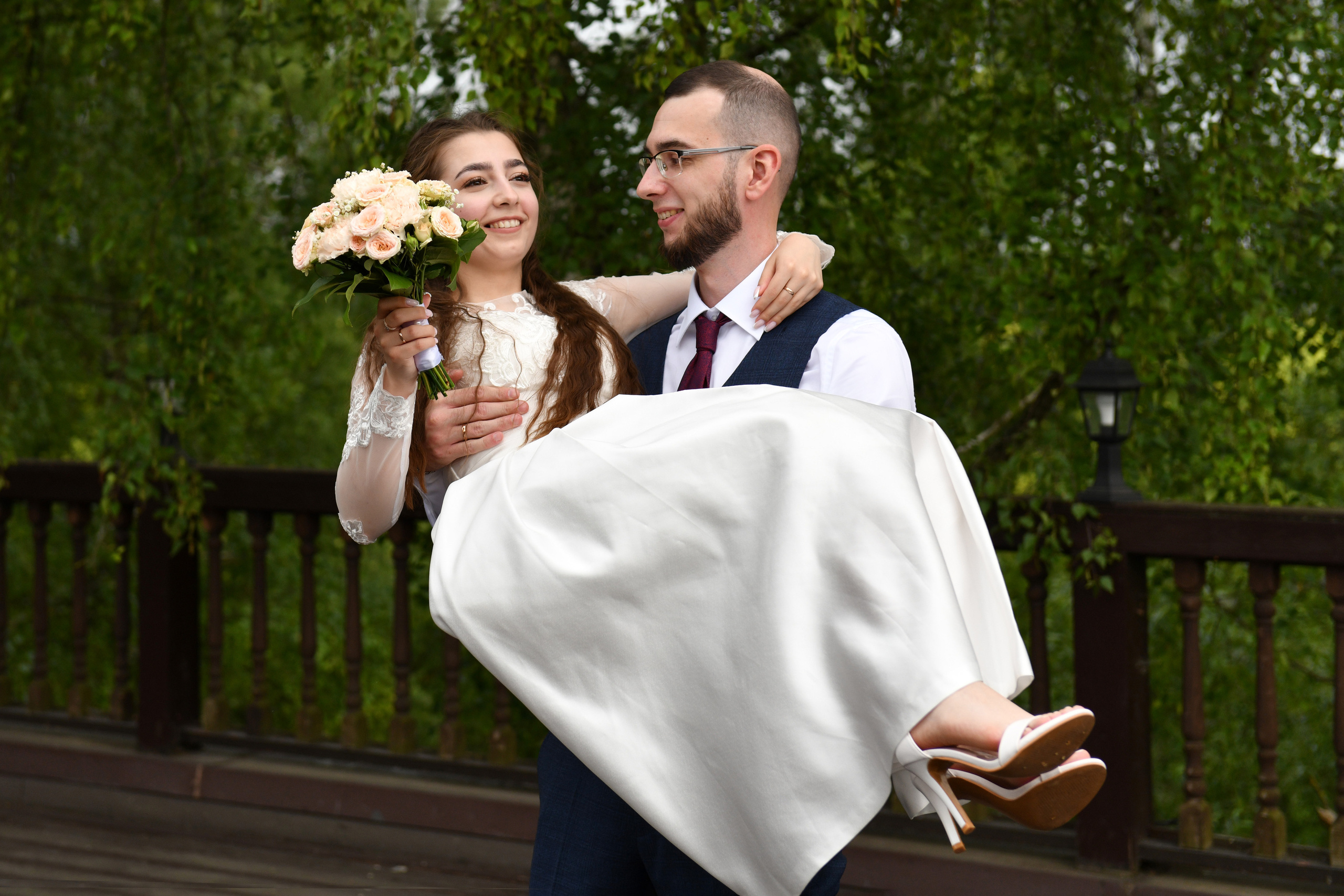 Свадебный день Карины и Ильи. Свадебный и портретный фотограф в Москве Галина Борисова