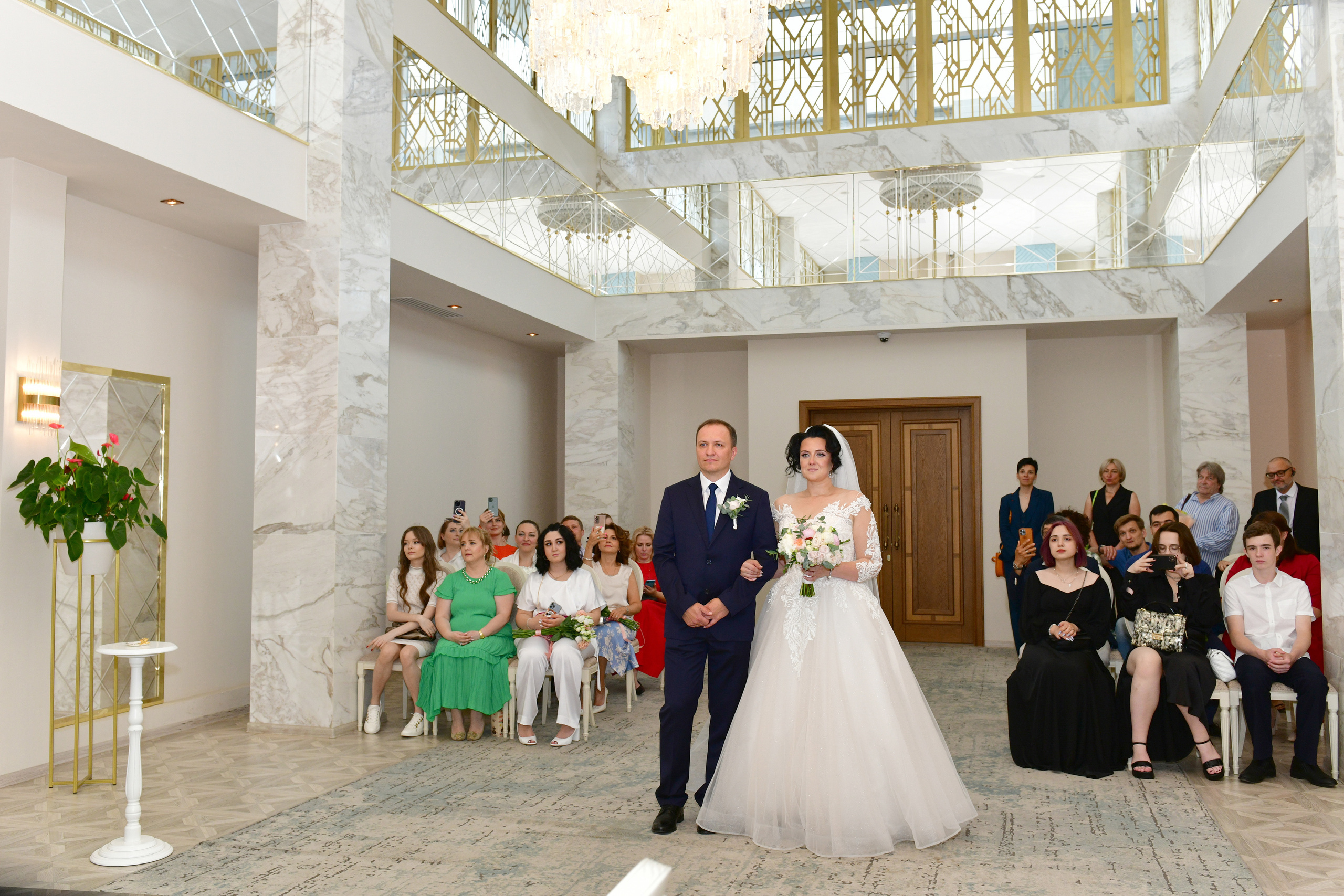 Свадебный день Анастасии и Бориса. Свадебный и портретный фотограф в Москве Галина Борисова