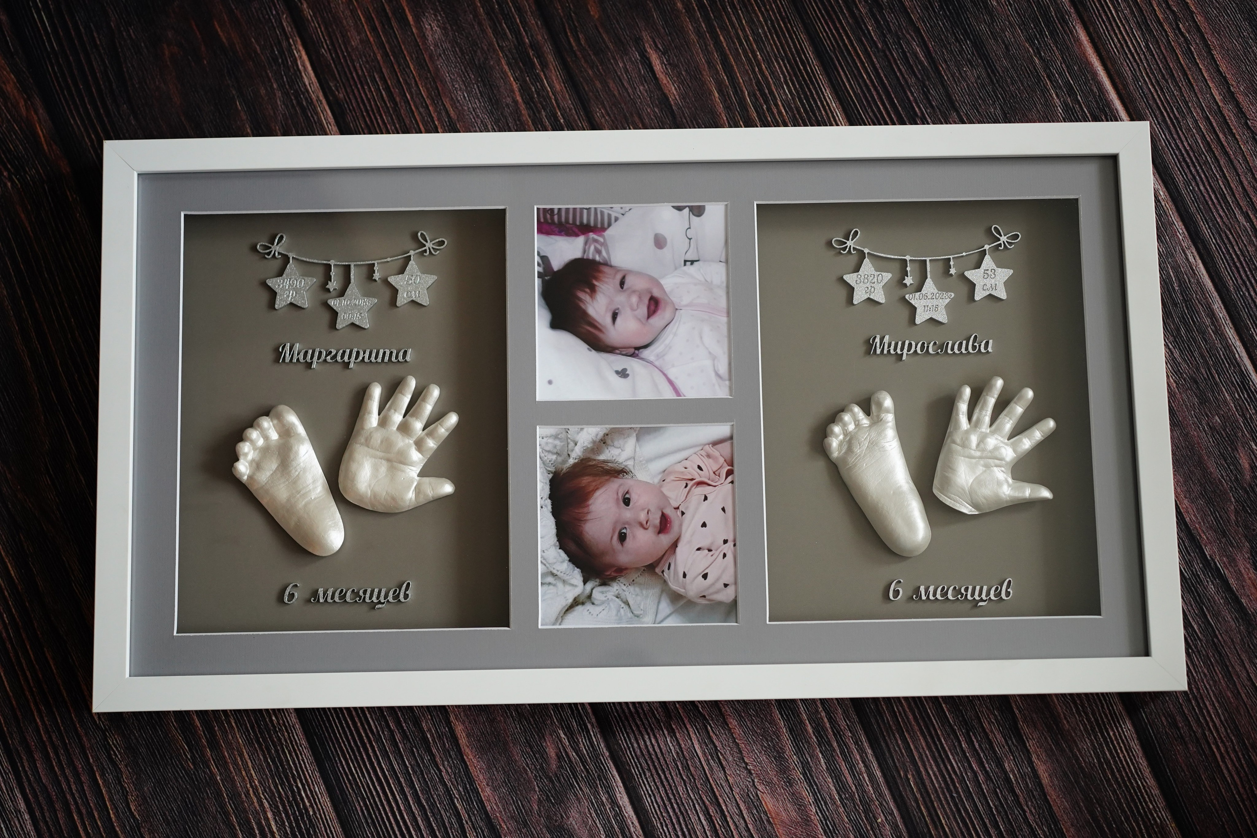 Слепок ножки малыша в гипсе — мастер по детским слепкам Нижний Новгород