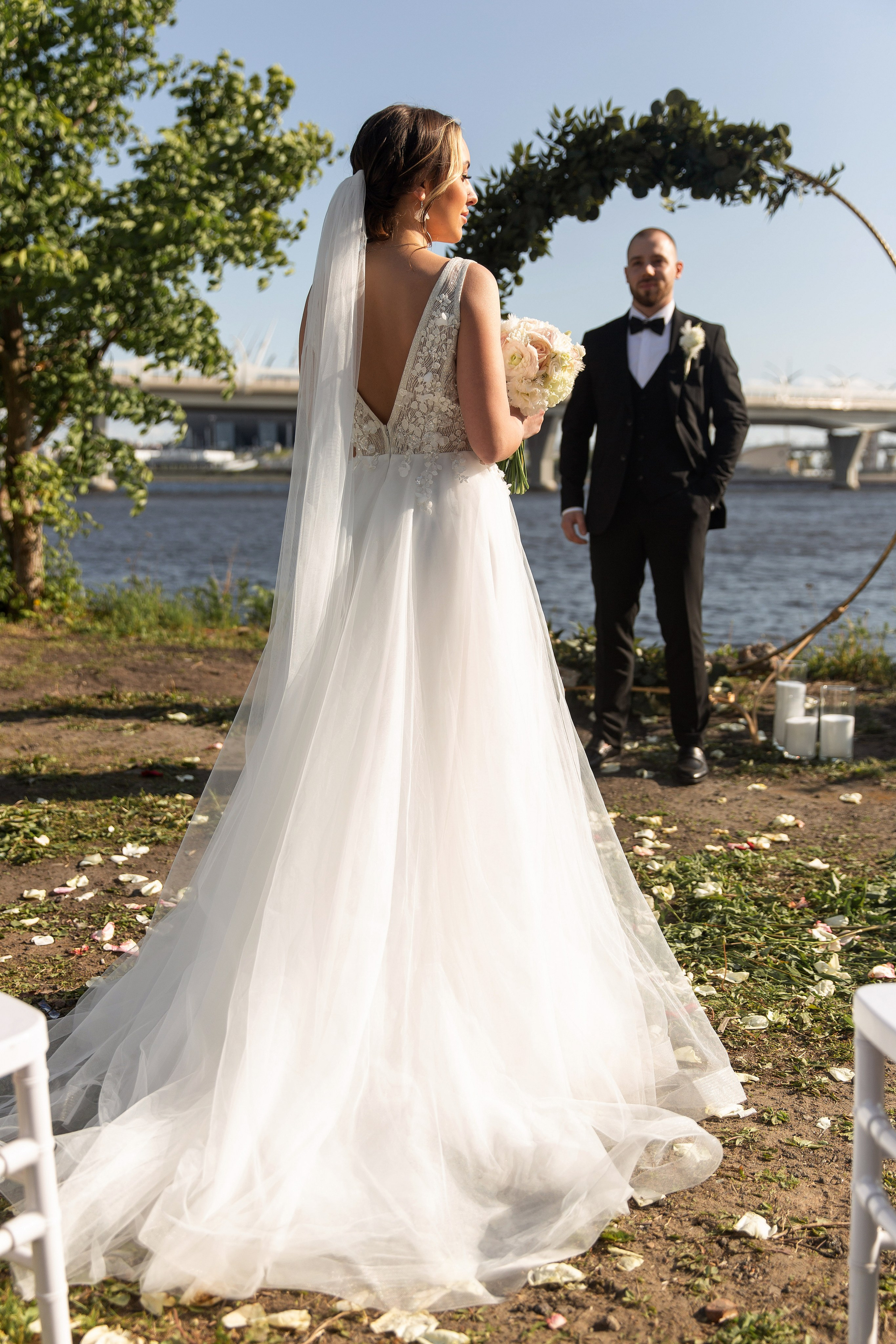 Свадебная фотосессия Дианы и Олега. Свадебный и портретный фотограф в Санкт-Петербурге Надежда Чечулина