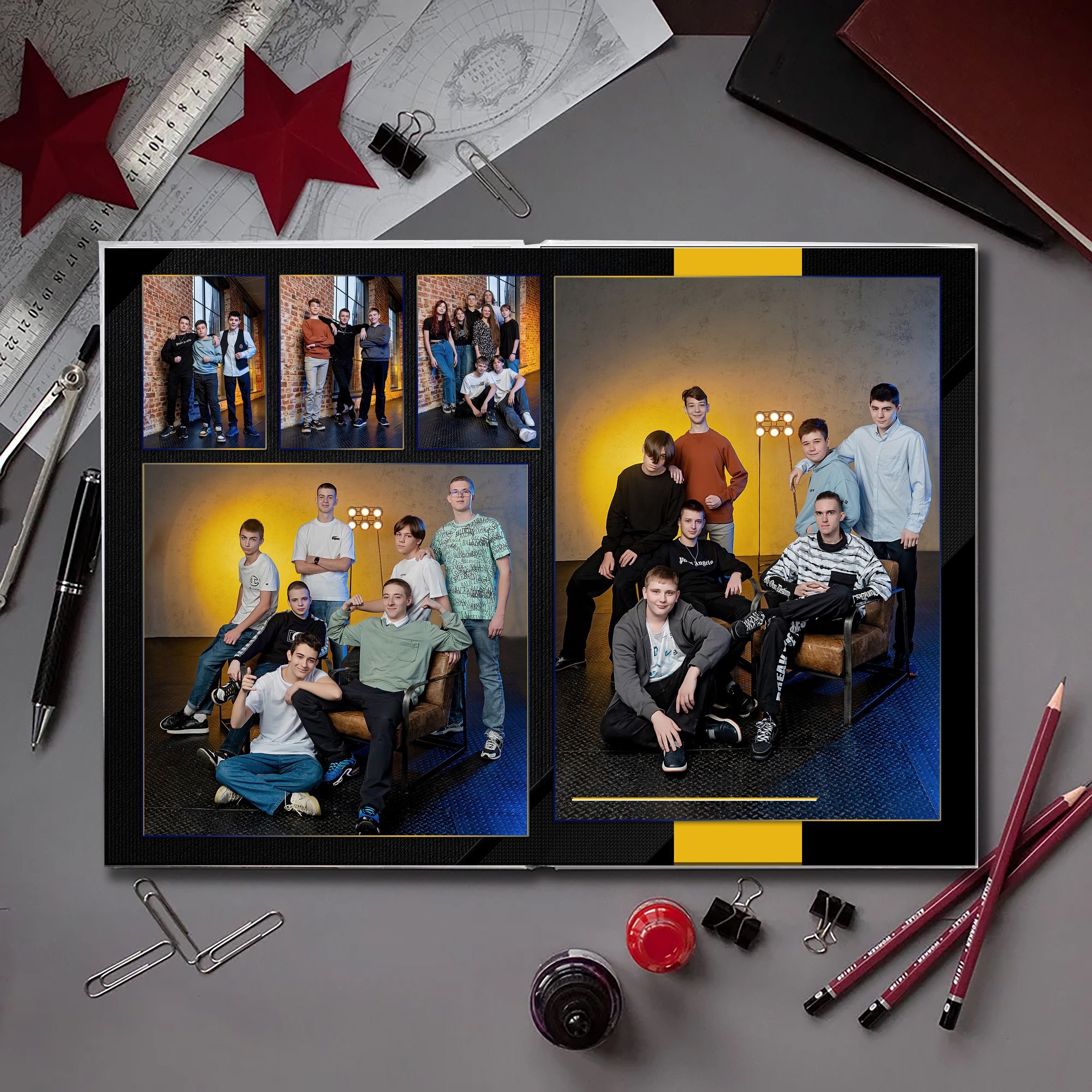 Выпускной альбом для выпускников школы (Дизайн № 224). Современные Выпускные Альбомы в Ростове-на-Дону