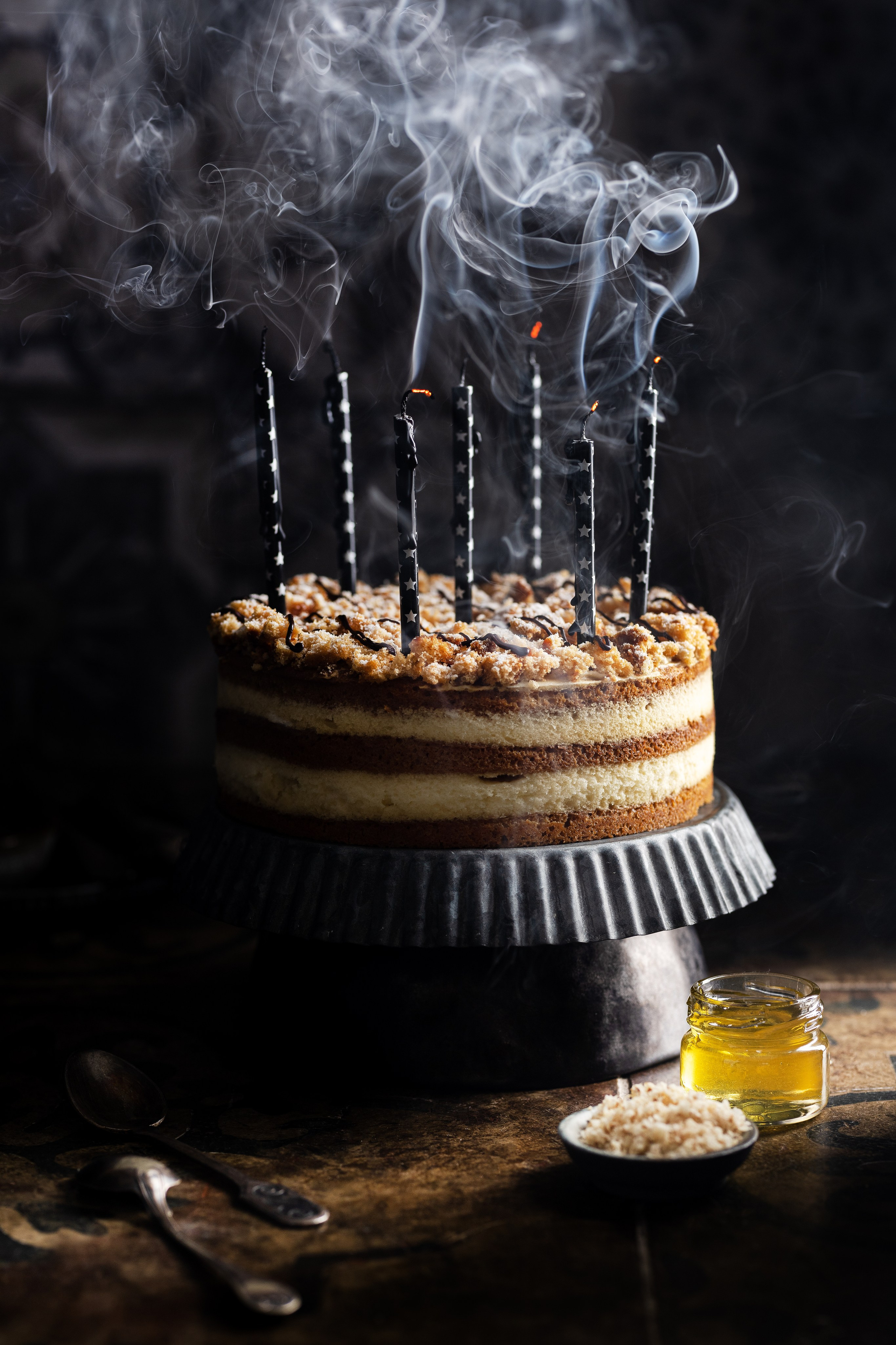 Торт медовик. Юлия Космо — фуд-фотограф, предметный стилист, Москва