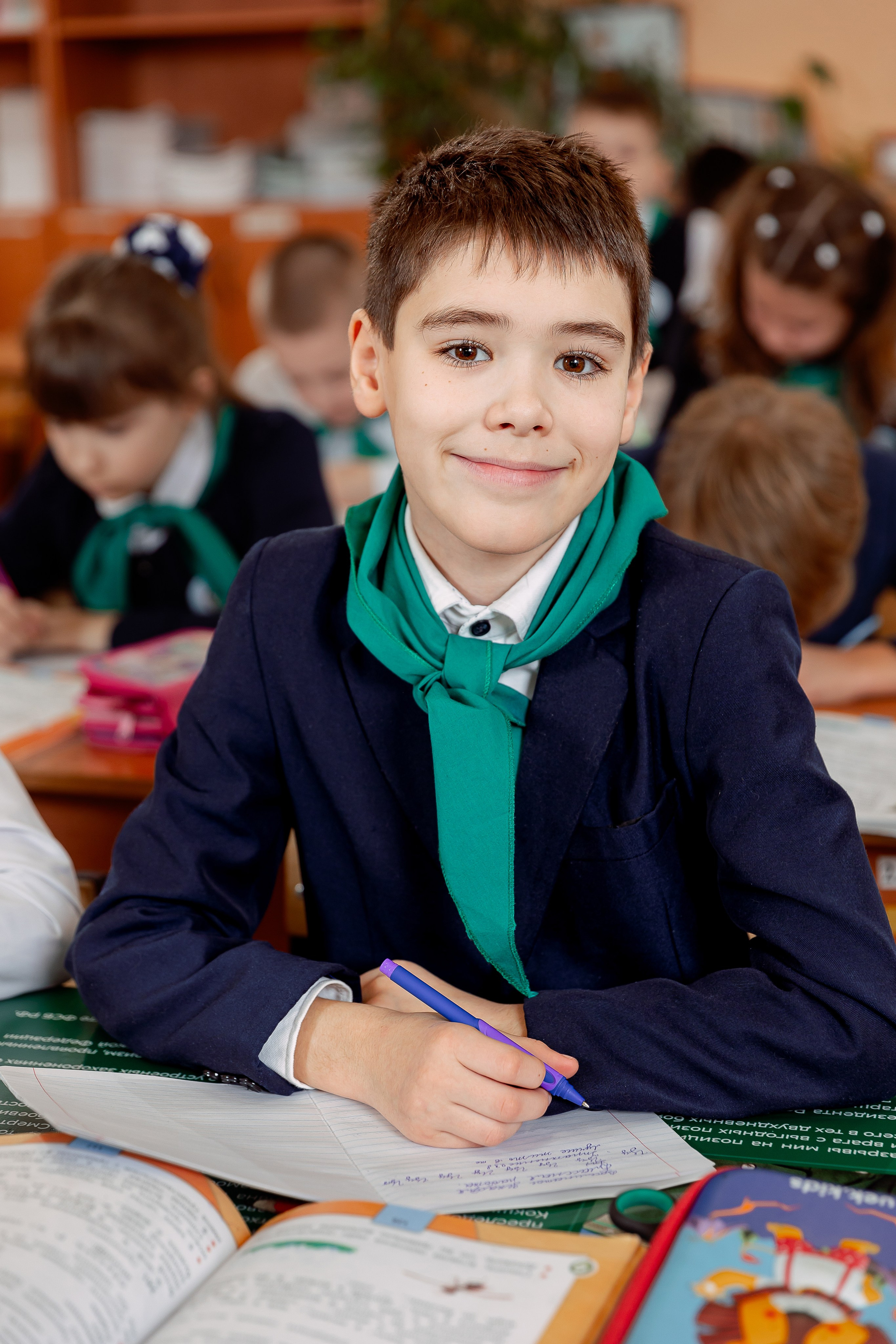 Репортаж на уроках. Семейный и детский фотограф Комина Елена, Власиха, Одинцово