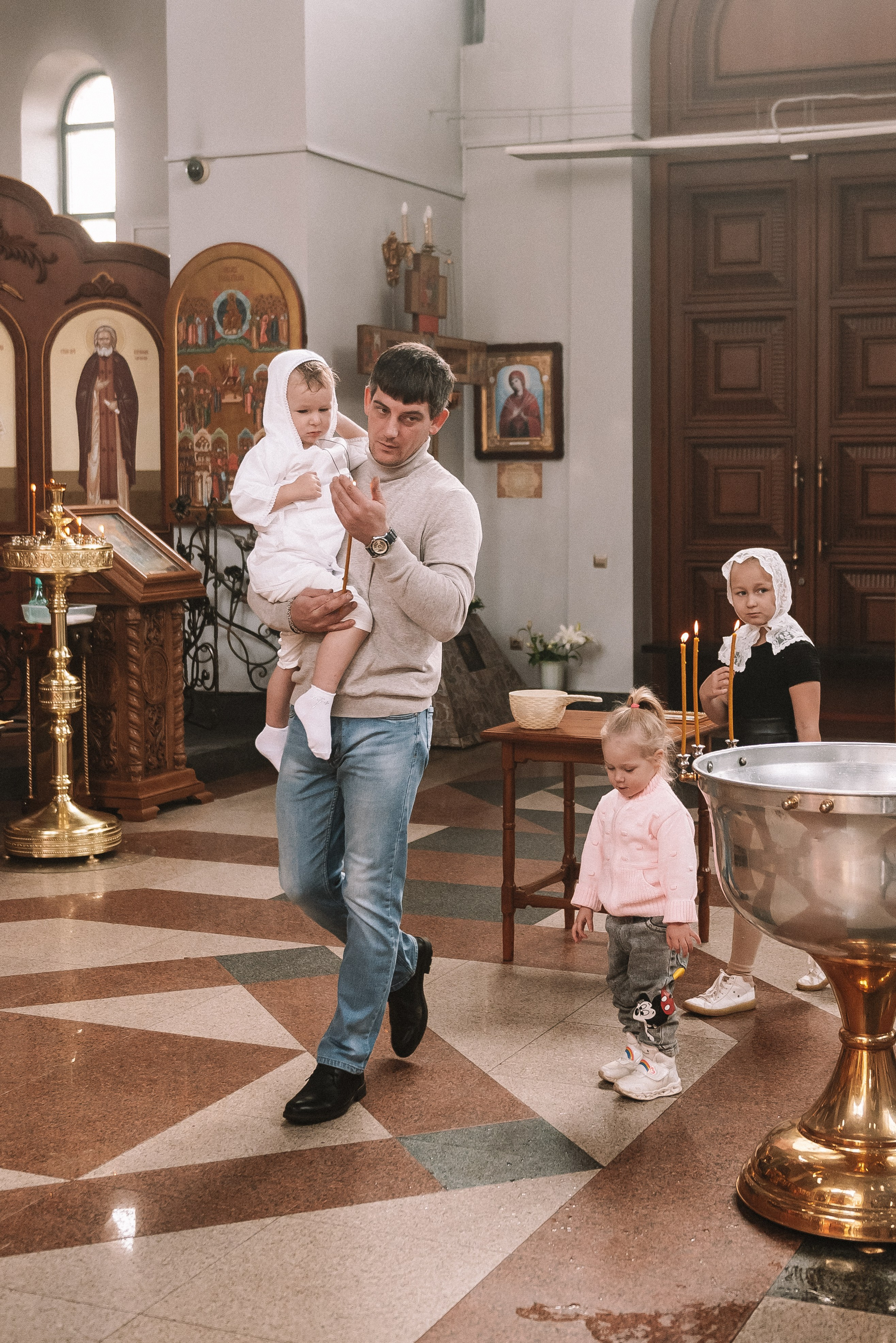 Крещение Михаила. Свадебный и семейный фотограф в Волгограде Олеся Лисицкая