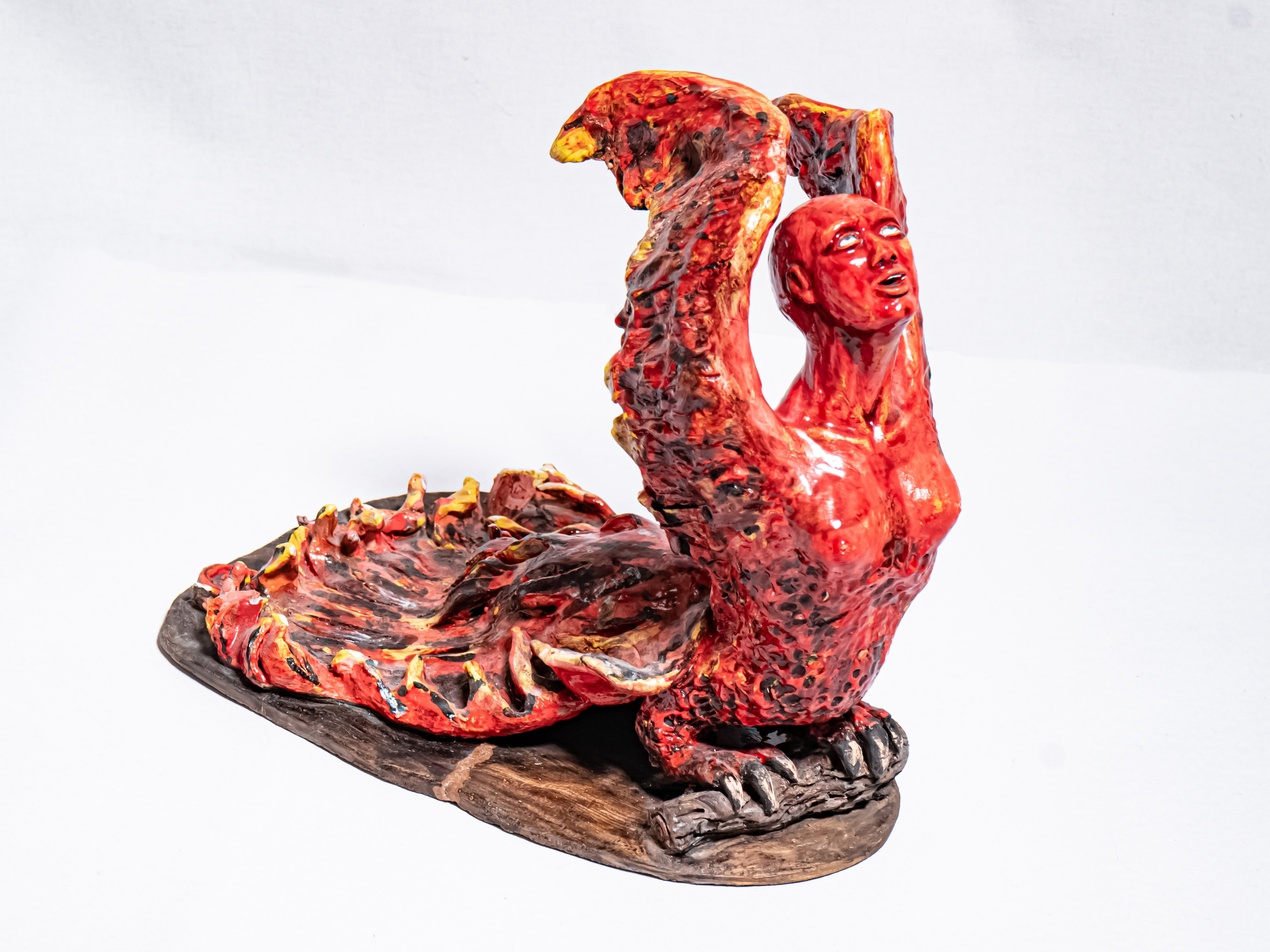 Керамическая птица Феникс