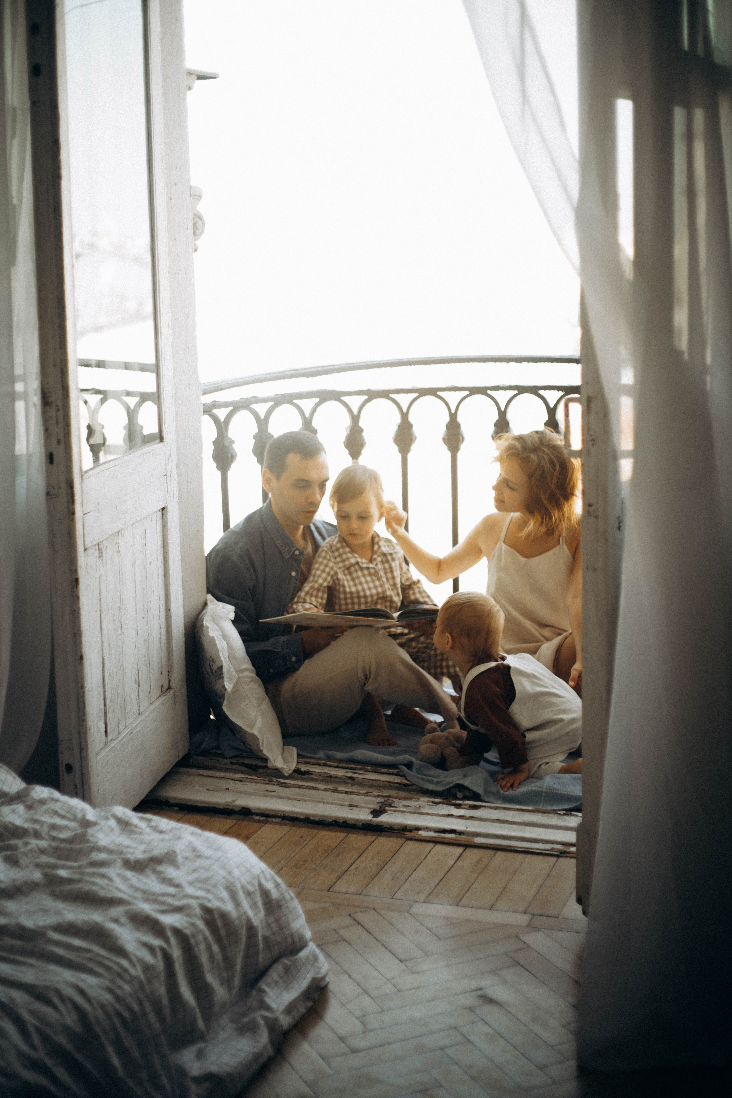 Оля, Рома, Миша, Вера. Семейный фотограф Юлия Котова