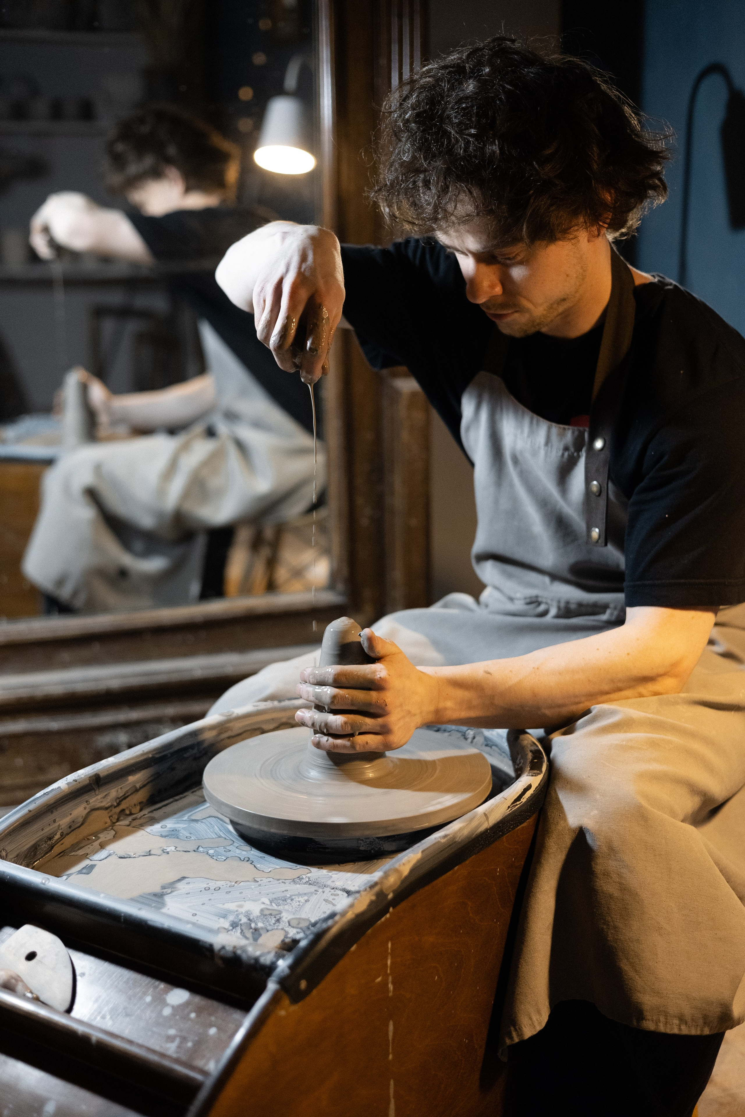 Фотограф на мастер-класс в гончарной мастерской. Свадебный фотограф в Москве Мария Крош