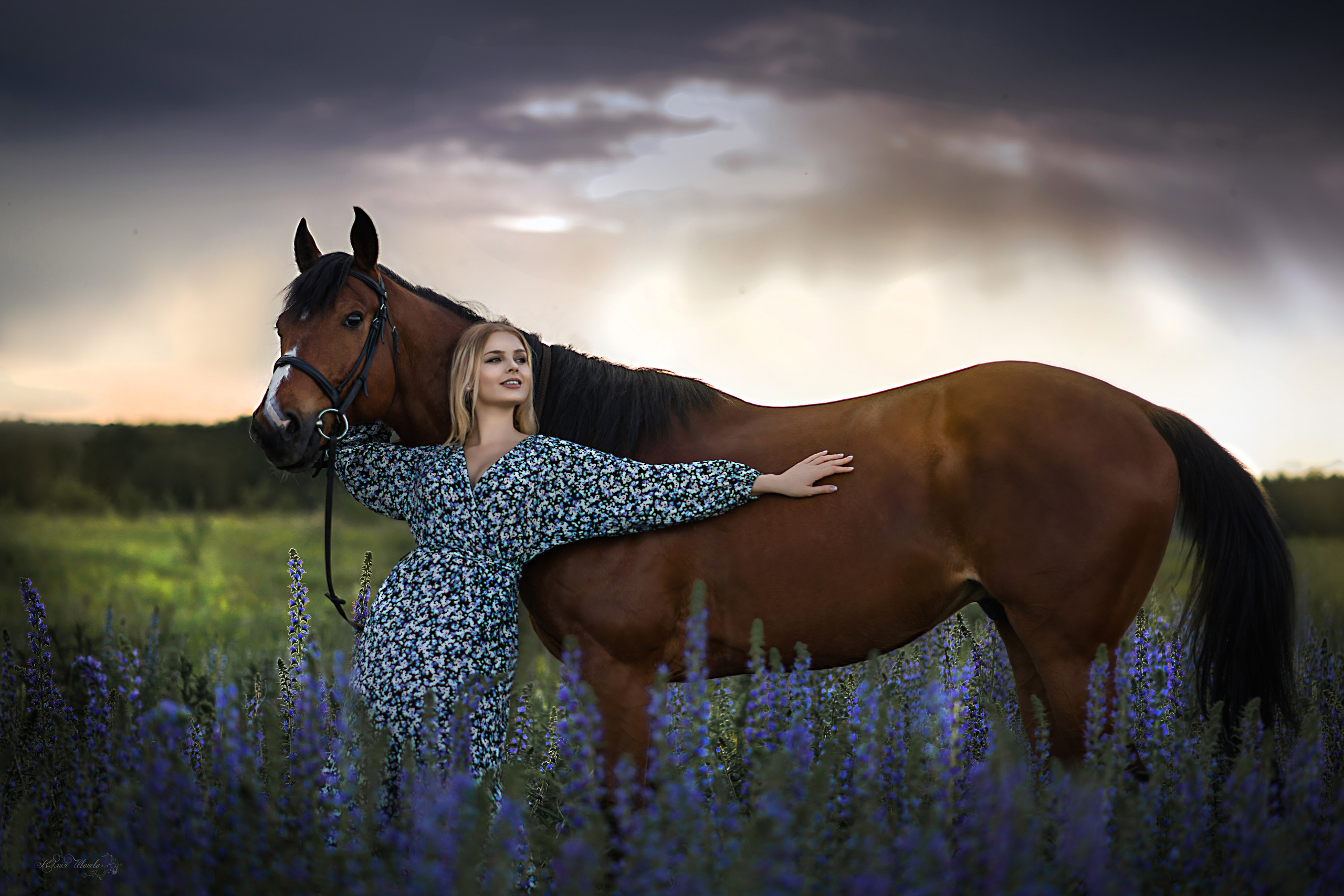 Виктория и Ватикан. Конный фотограф в Саратове Юлия Иванова