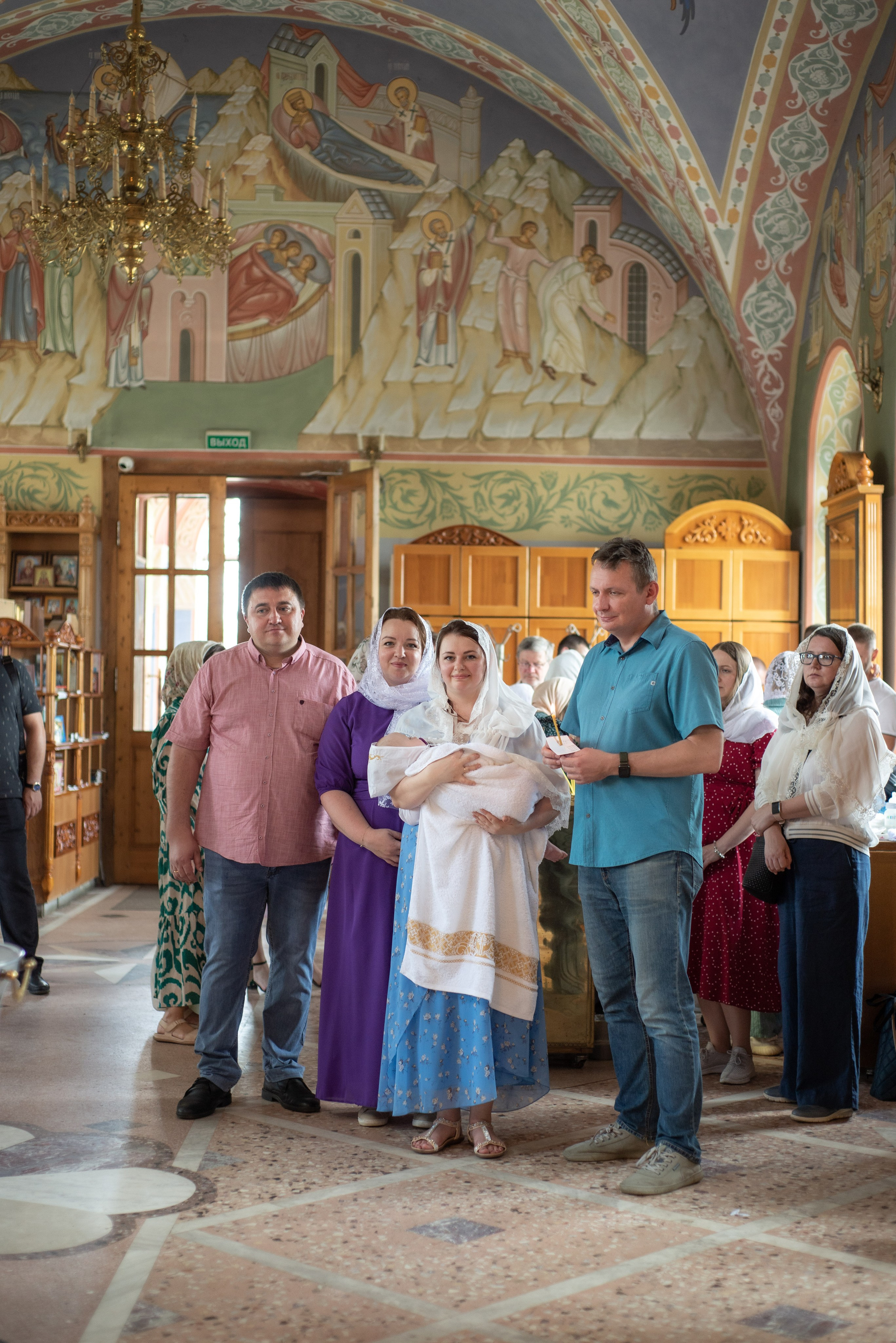 Таинство Крещения Вити. Фотограф в Железнодорожном и Балашихе