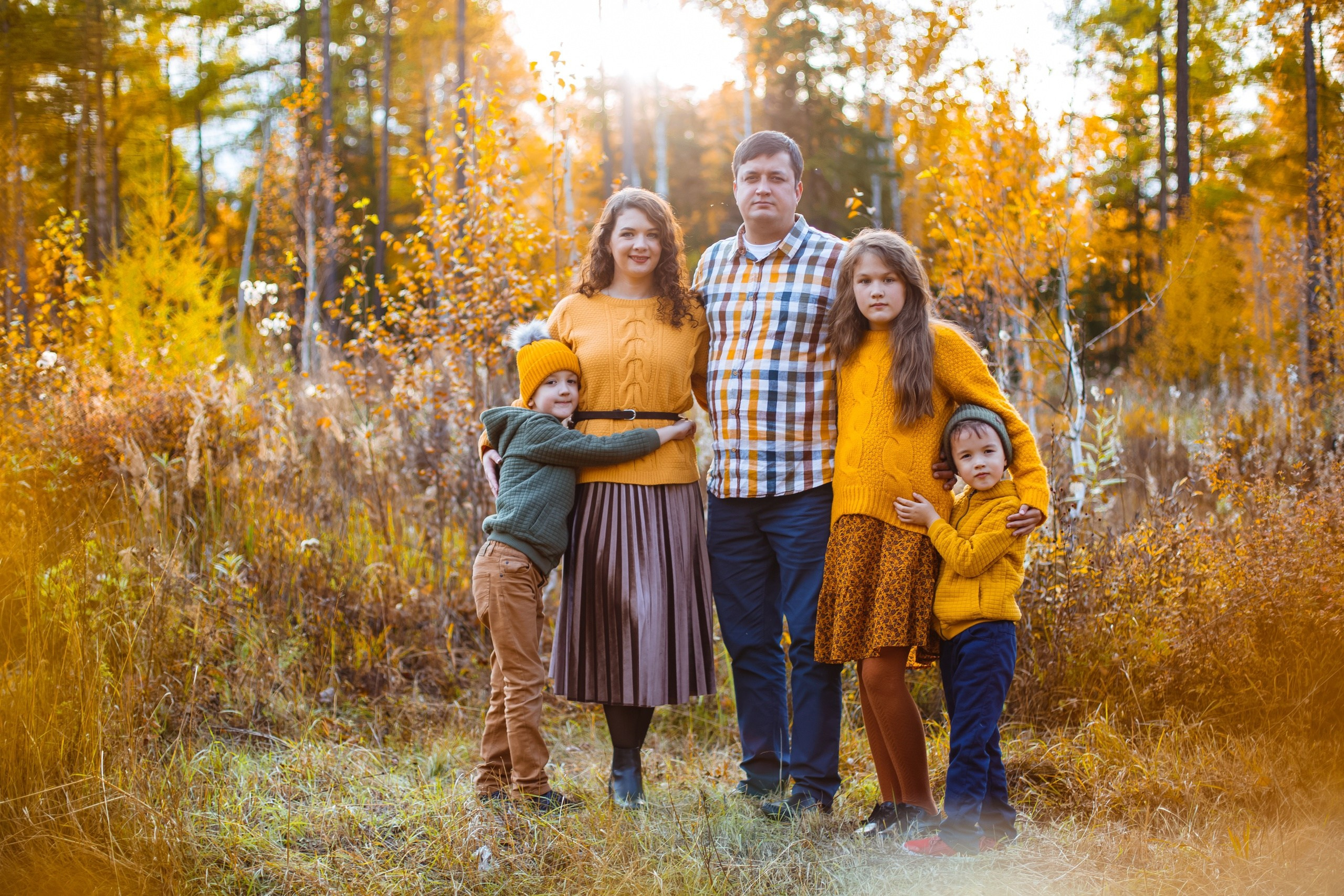 Фотопроект Золотая Осень. Фотостудия Малина в городе Улан-Удэ. Фотограф Ирина Жарникова
