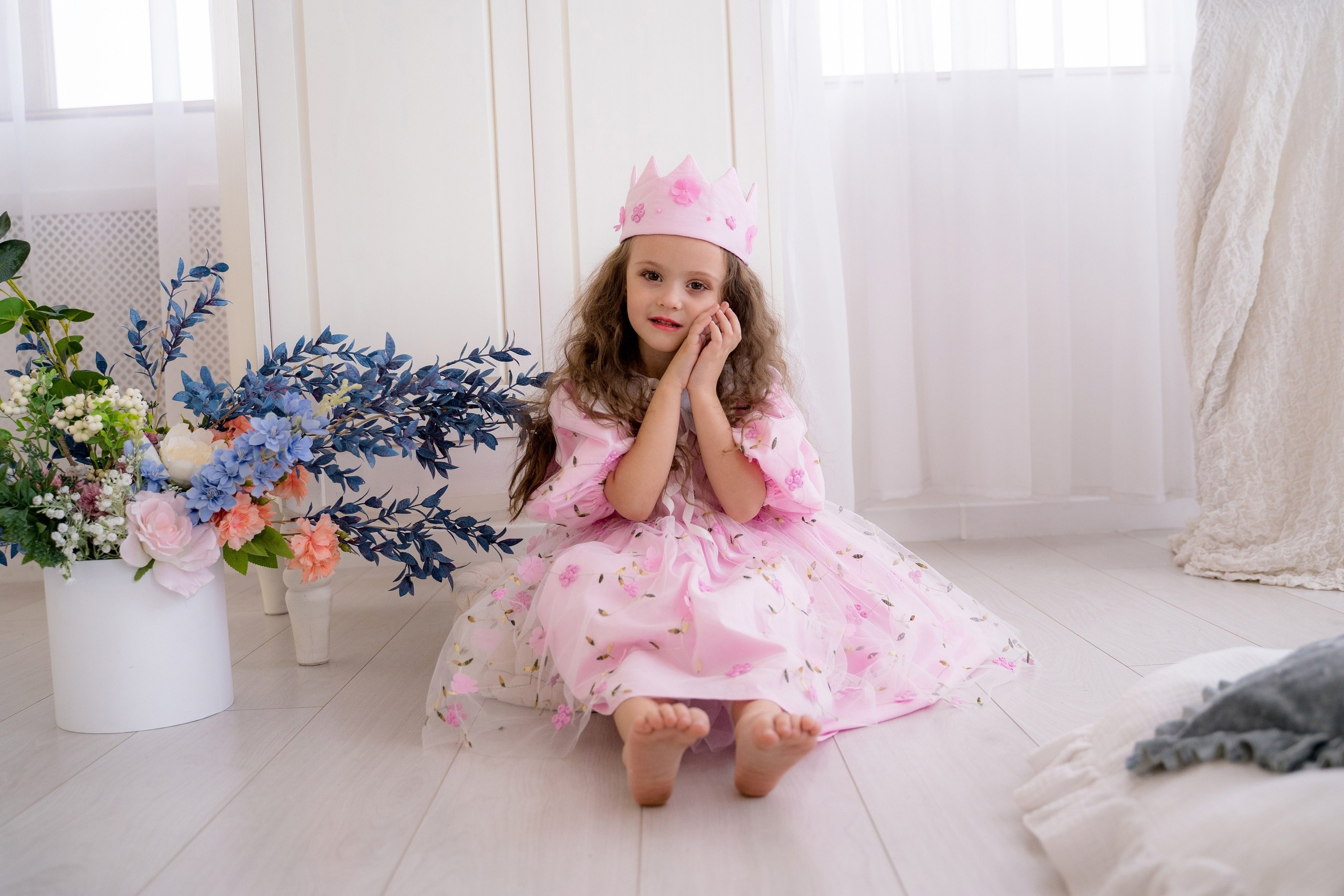 Маленькие принцессы. Фотостудия Малина в городе Улан-Удэ. Фотограф Ирина Жарникова