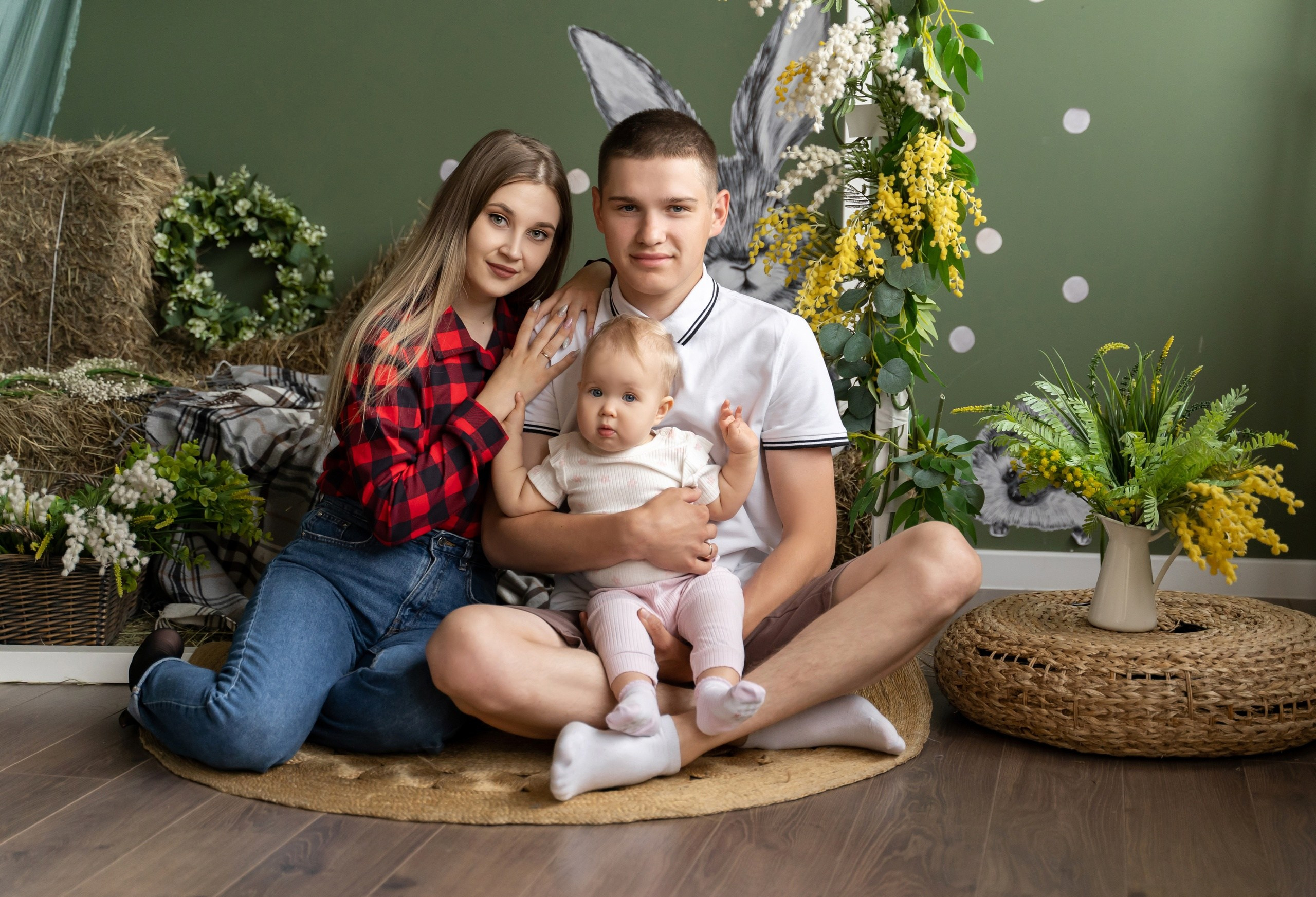 Cake smash. Фотостудия Малина в городе Улан-Удэ. Фотограф Ирина Жарникова