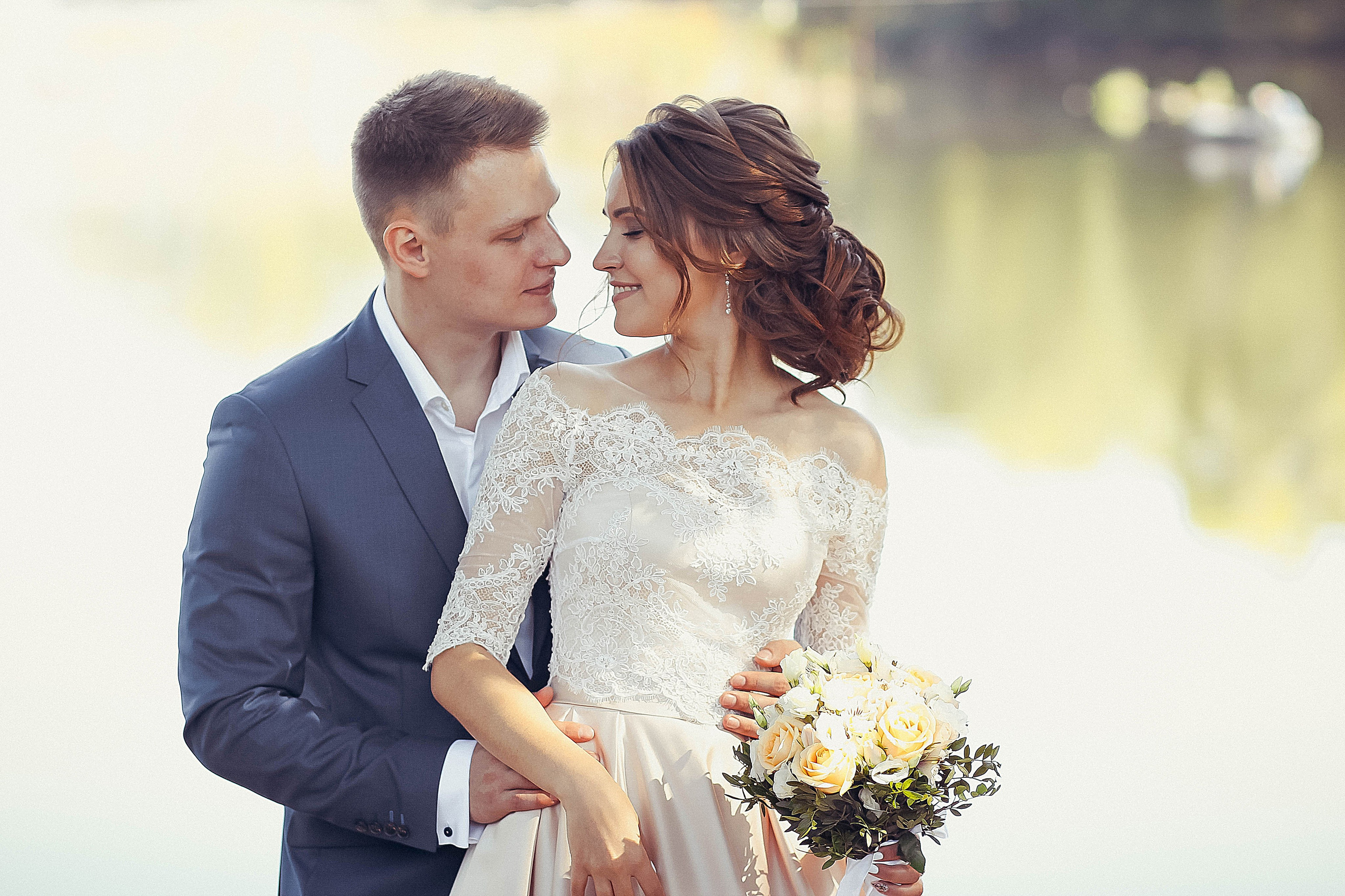 Красивая свадебная фотосессия Марины и Алексея