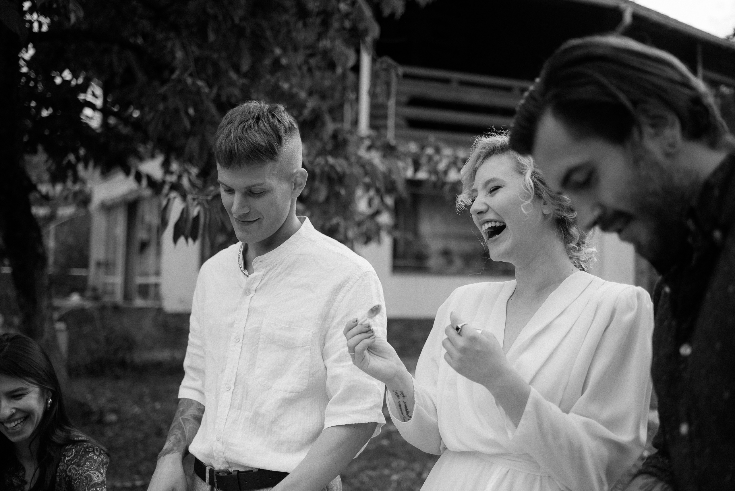 Камерная свадьба в деревенском стиле. Свадебный фотограф Анна Хочева