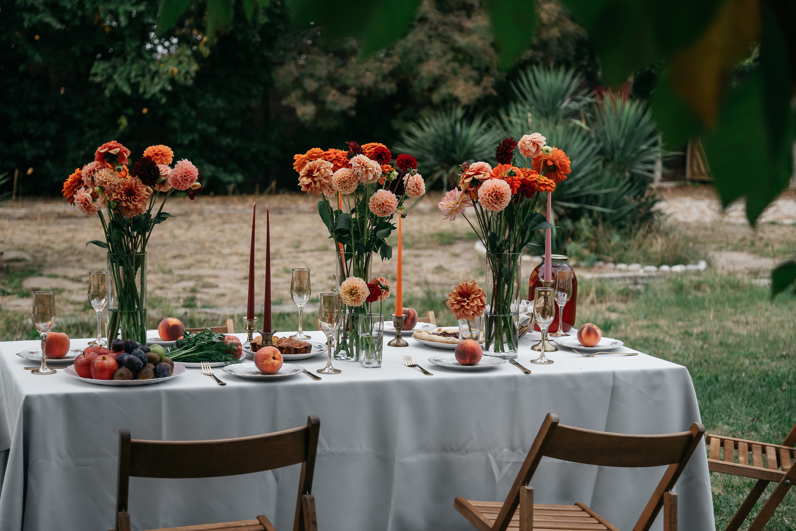 Камерная свадьба в деревенском стиле. Свадебный фотограф Анна Хочева