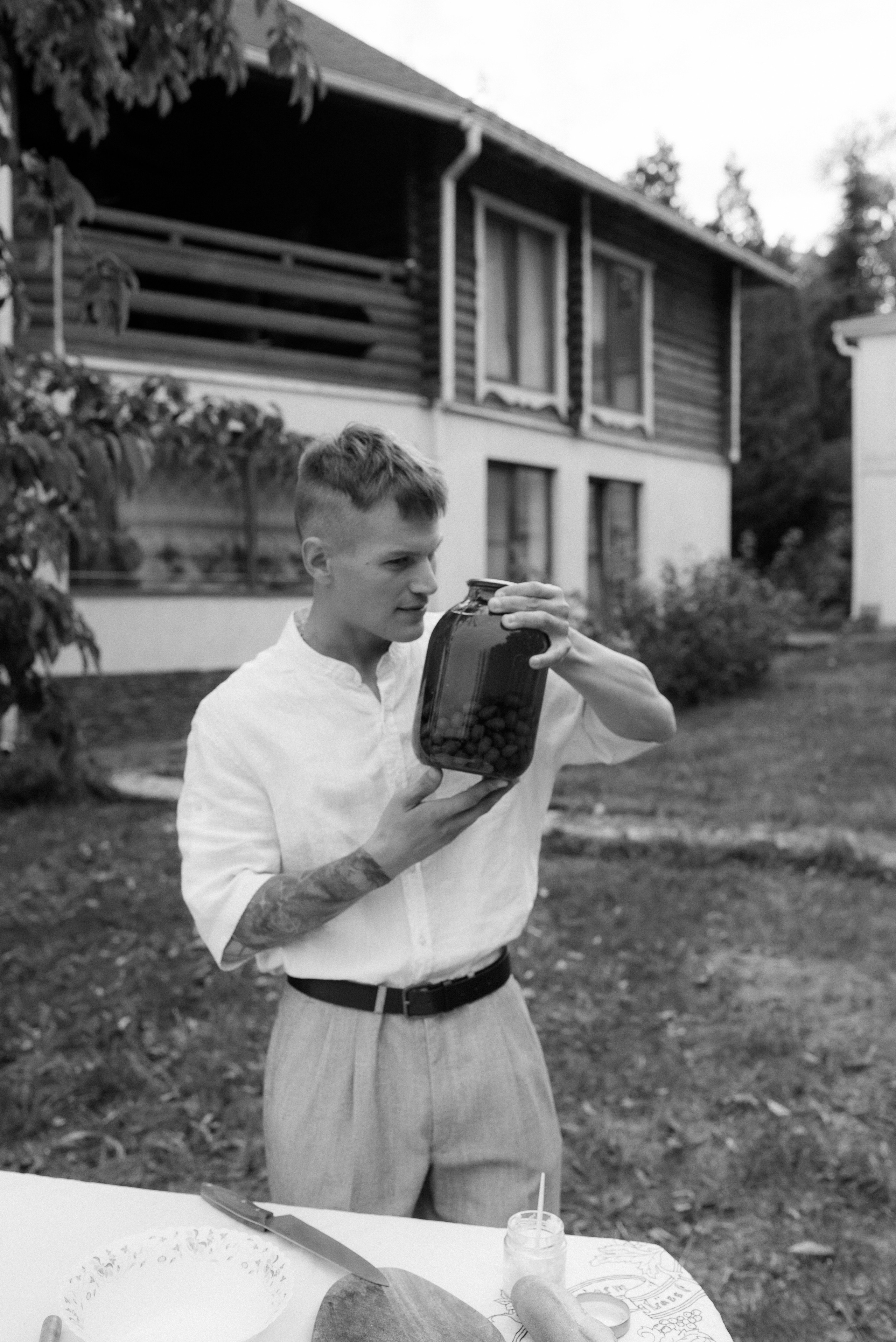 Камерная свадьба в деревенском стиле. Свадебный фотограф Анна Хочева