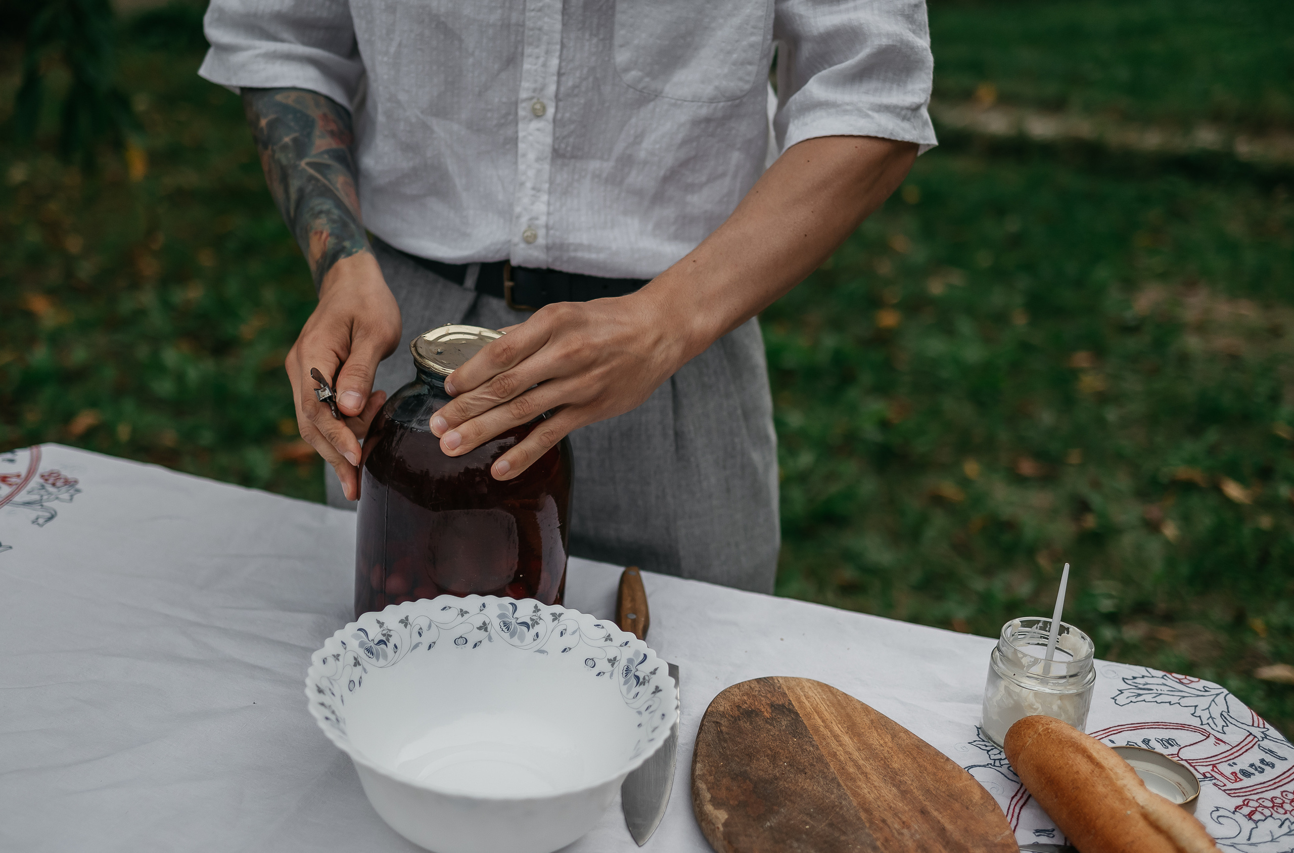 Камерная свадьба в деревенском стиле. Свадебный фотограф Анна Хочева