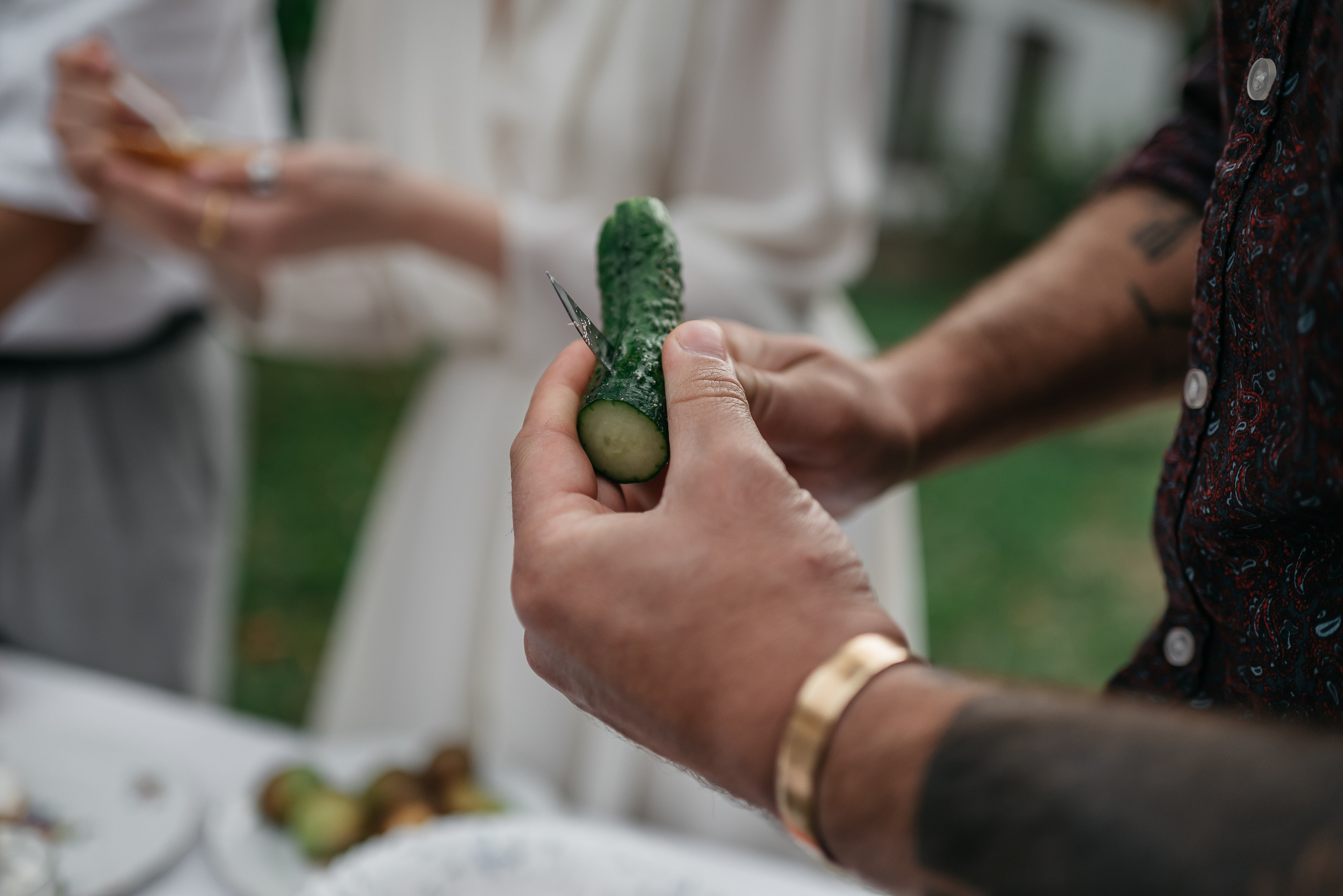 Камерная свадьба в деревенском стиле. Свадебный фотограф Анна Хочева