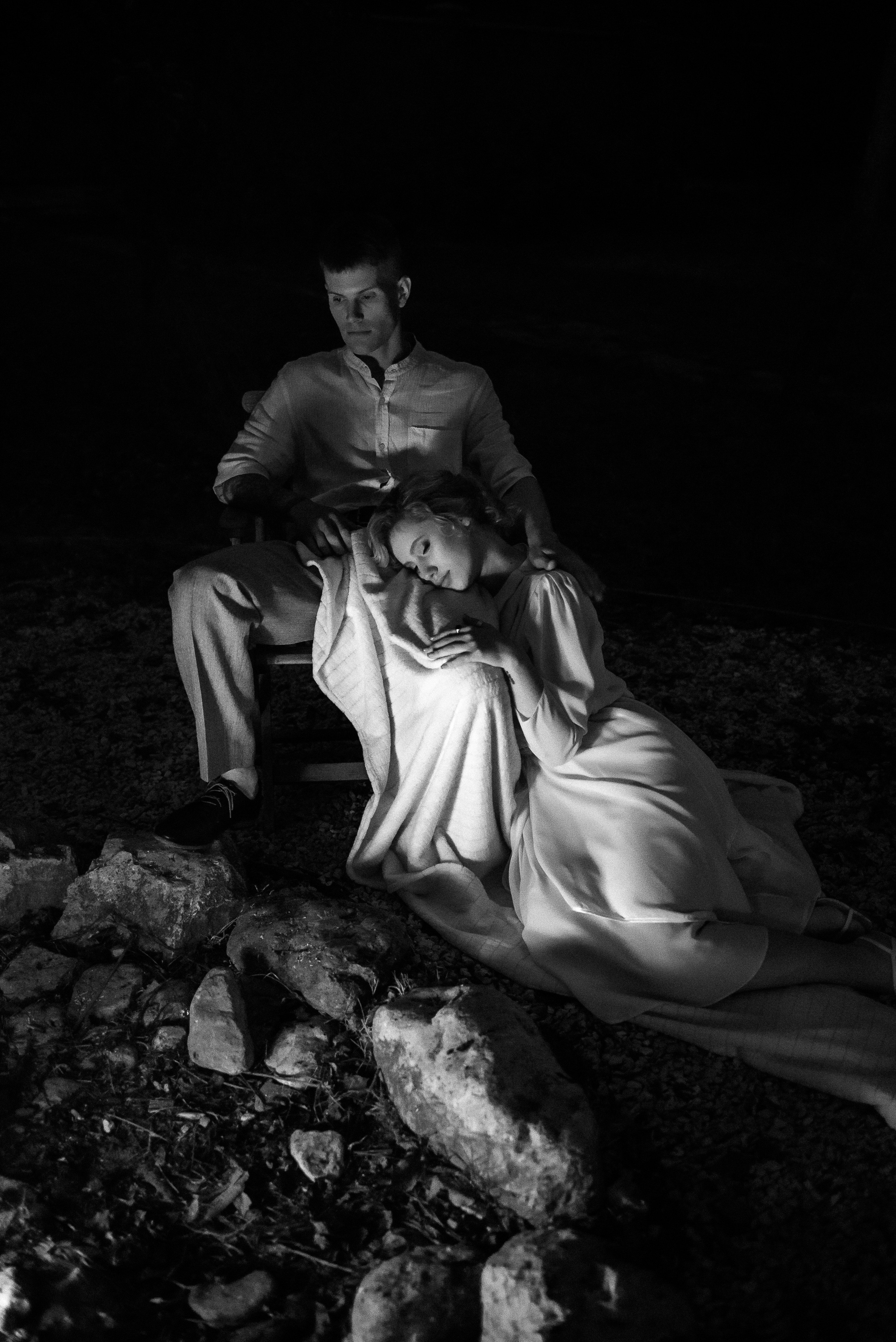 Камерная свадьба в деревенском стиле. Свадебный фотограф Анна Хочева