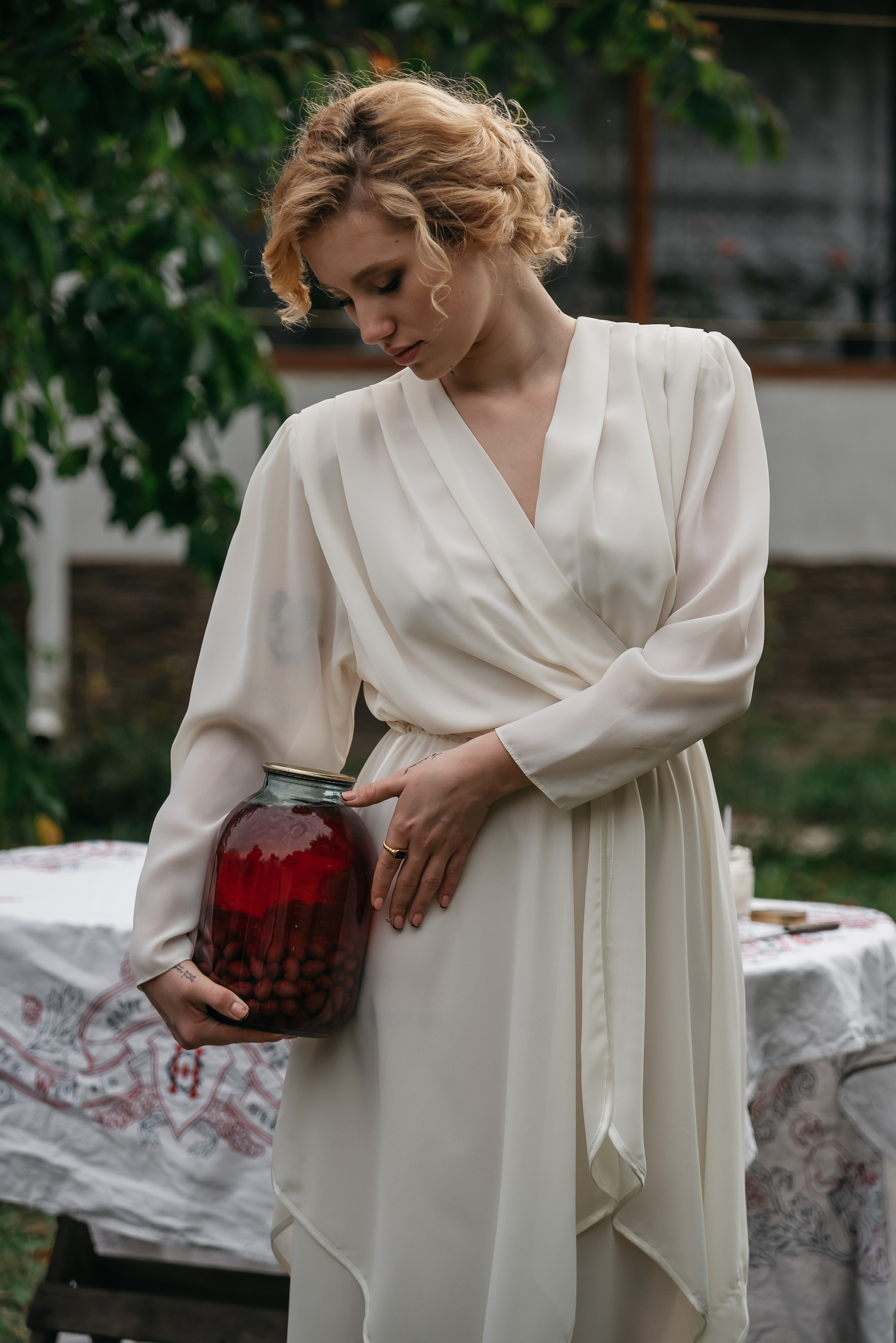 Камерная свадьба в деревенском стиле. Свадебный фотограф Анна Хочева