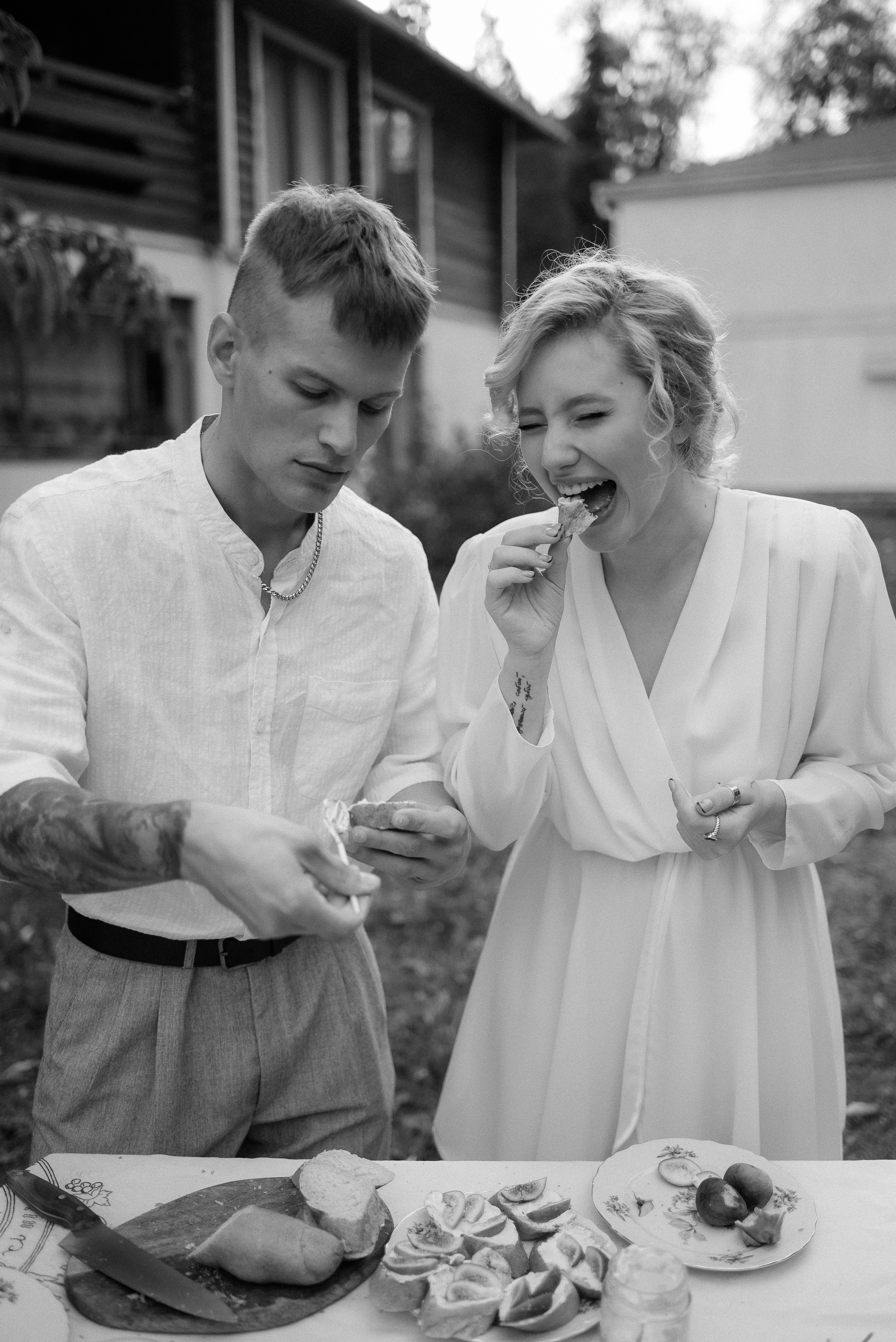 Камерная свадьба в деревенском стиле. Свадебный фотограф Анна Хочева