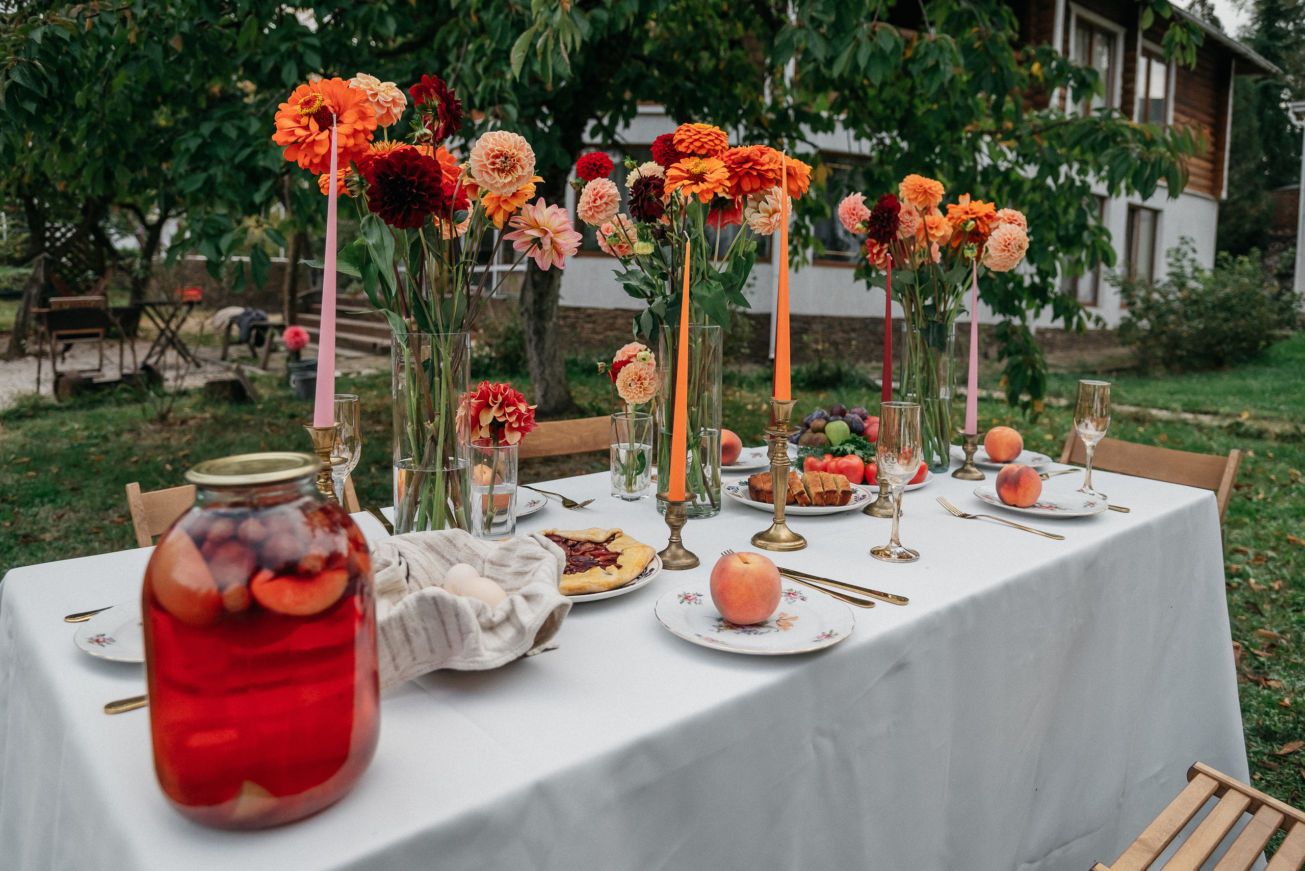 Камерная свадьба в деревенском стиле. Свадебный фотограф Анна Хочева