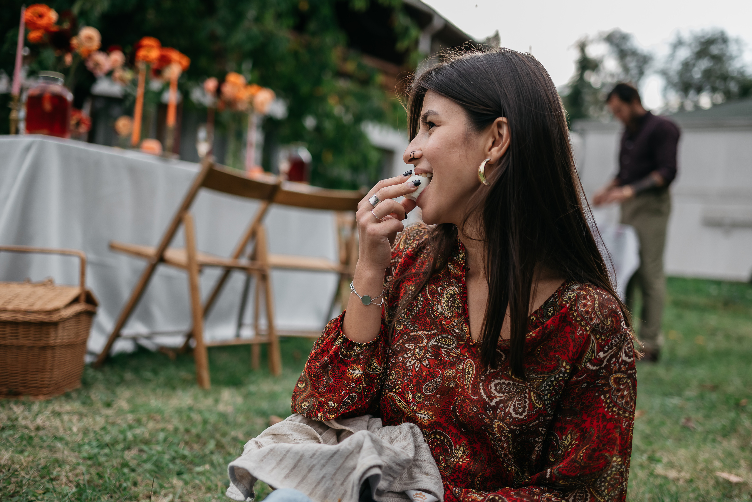 Камерная свадьба в деревенском стиле. Свадебный фотограф Анна Хочева