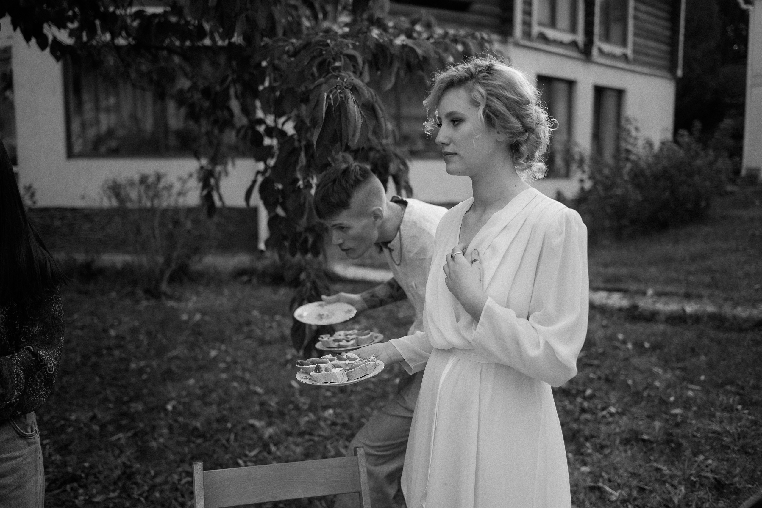 Камерная свадьба в деревенском стиле. Свадебный фотограф Анна Хочева